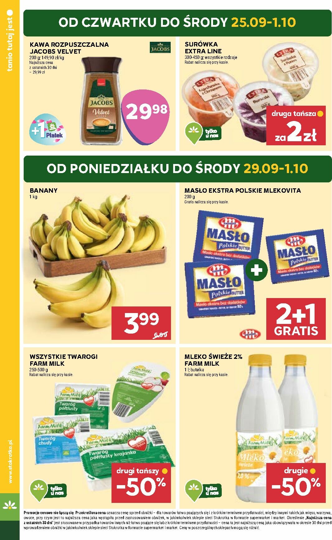 stokrotka - Gazetka Stokrotka - Supermarket - ważna od 25.09. do 01.10. - page: 4