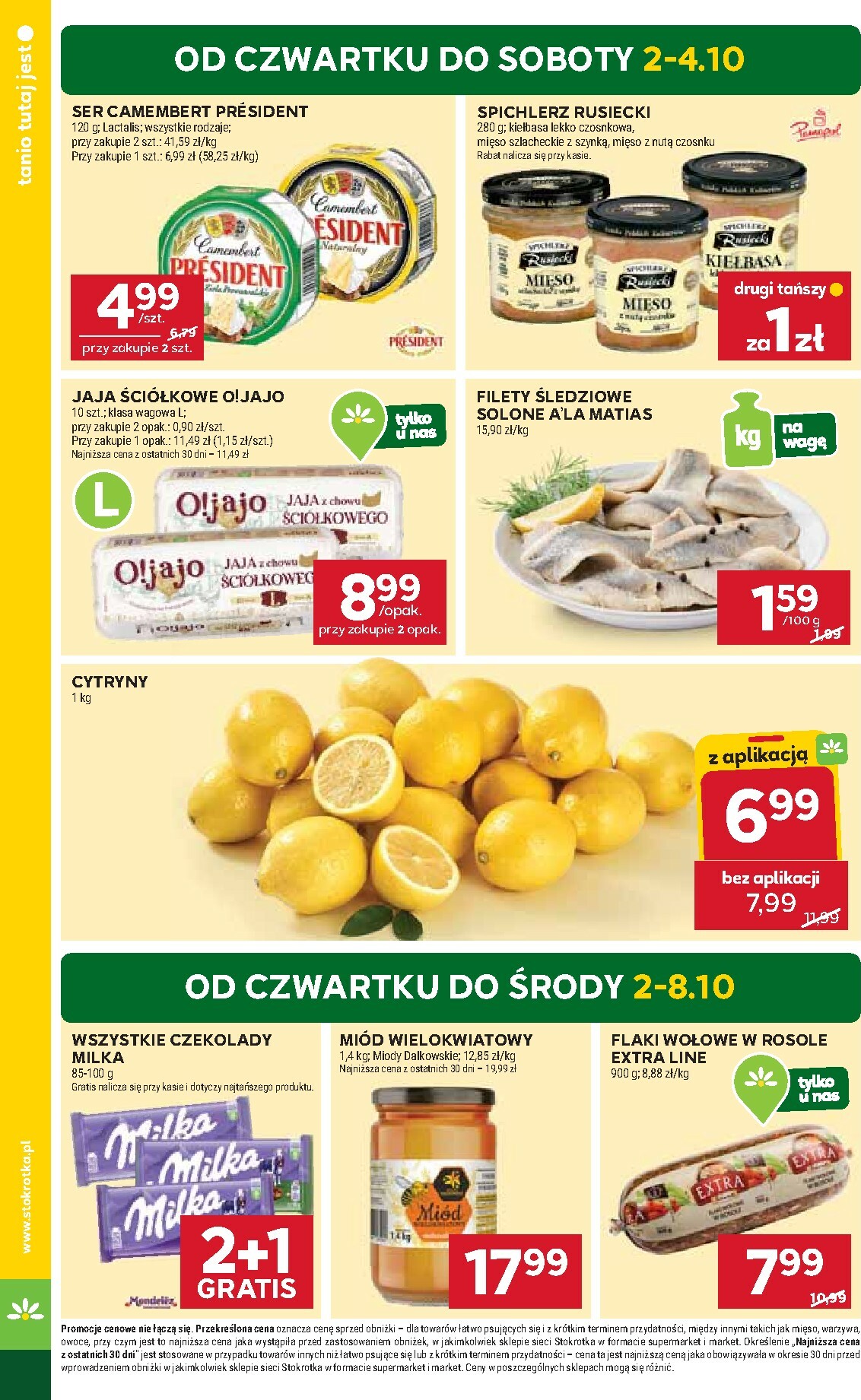 stokrotka - Gazetka Stokrotka - Supermarket - ważna od 02.10. do 08.10. - page: 2