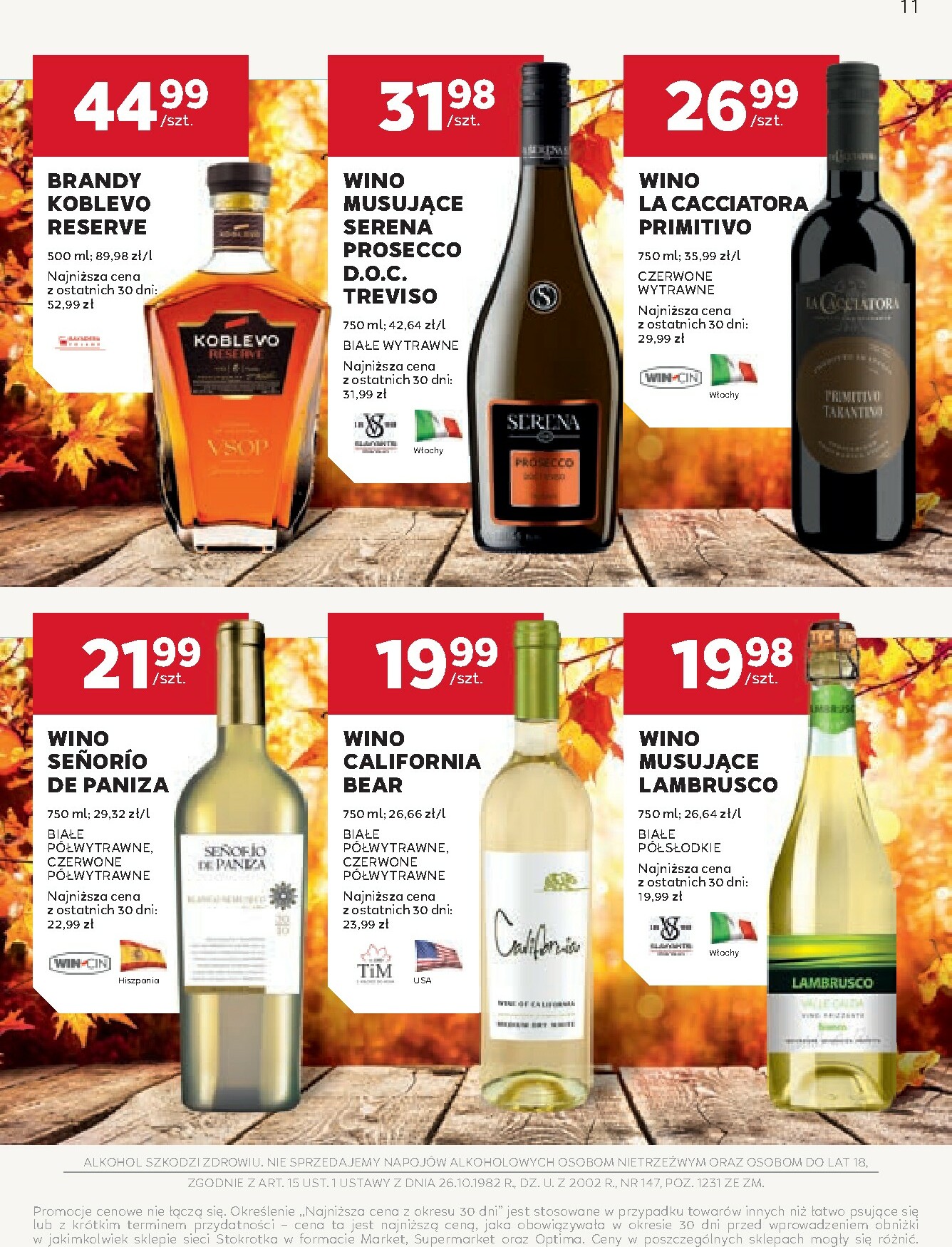 stokrotka - Gazetka Stokrotka - W dobrym smaku! - ważna od 09.10. do 05.11. - page: 11