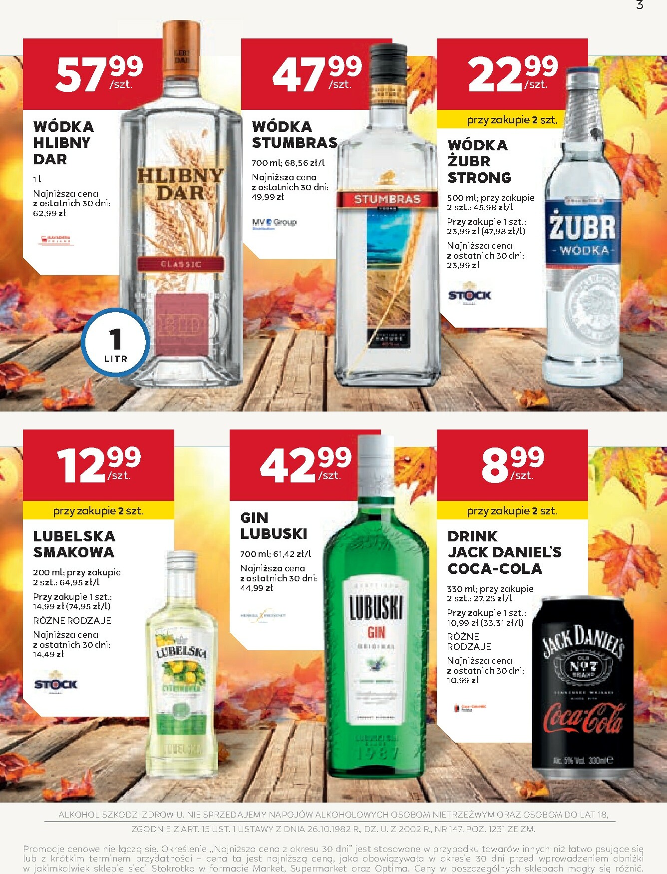 stokrotka - Gazetka Stokrotka - W dobrym smaku! - ważna od 09.10. do 05.11. - page: 3