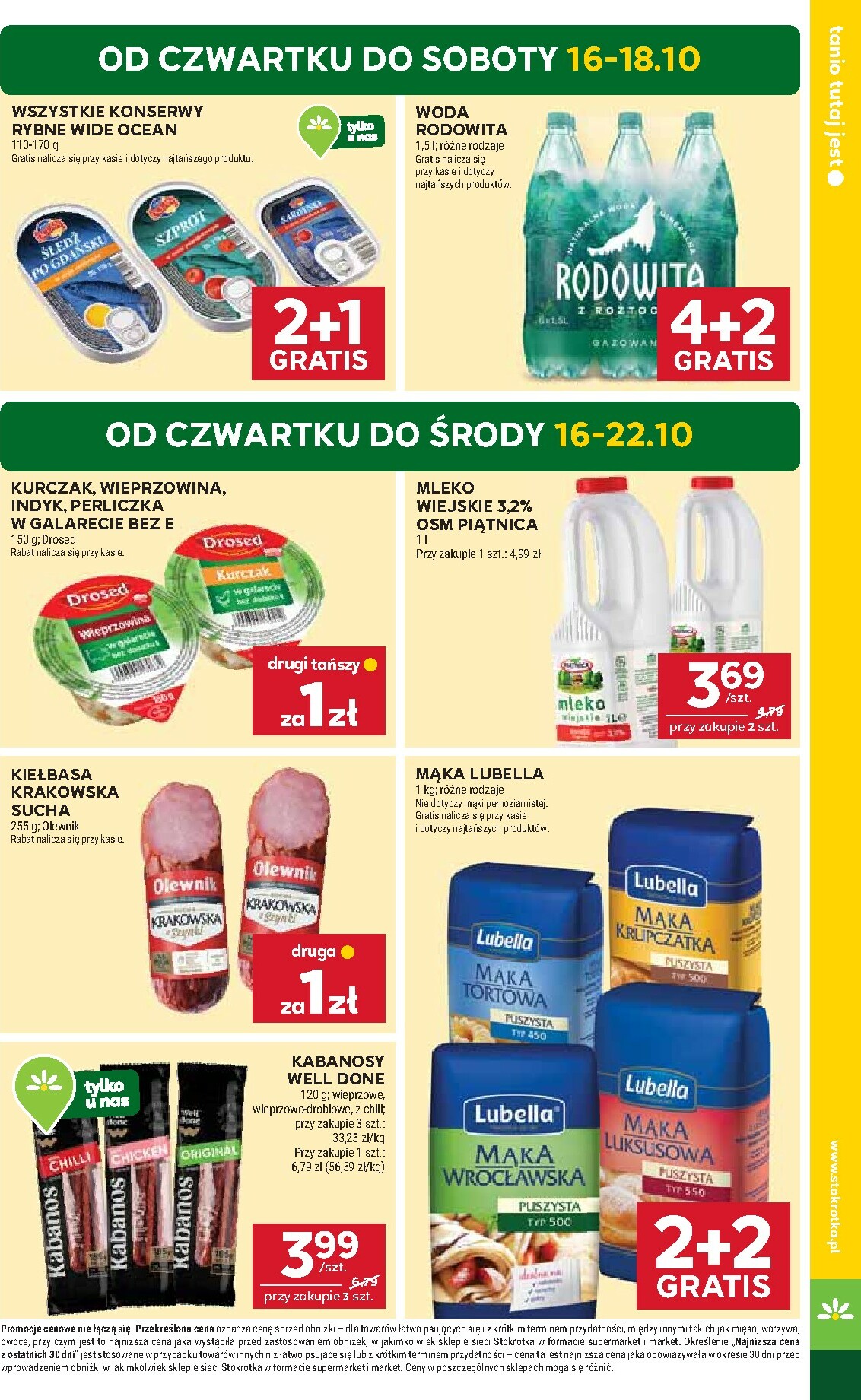 stokrotka - Gazetka Stokrotka - Market - ważna od 16.10. do 22.10. - page: 3