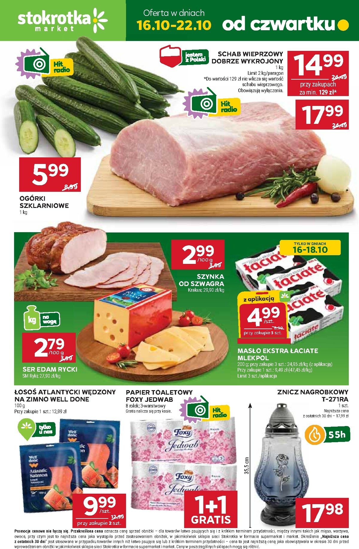 stokrotka - Gazetka Stokrotka - Market - ważna od 16.10. do 22.10.