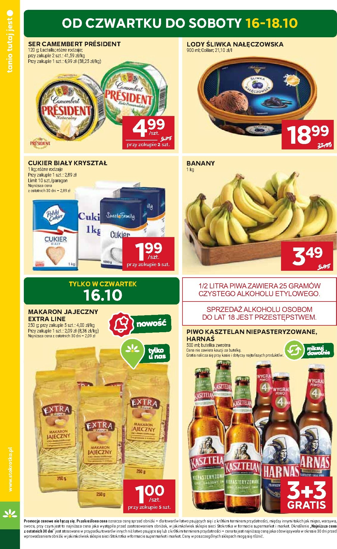 stokrotka - Gazetka Stokrotka - Supermarket - ważna od 16.10. do 22.10. - page: 2 stokrotka - Gazetka Stokrotka - Supermarket - ważna od 16.10. do 22.10. - page: 2