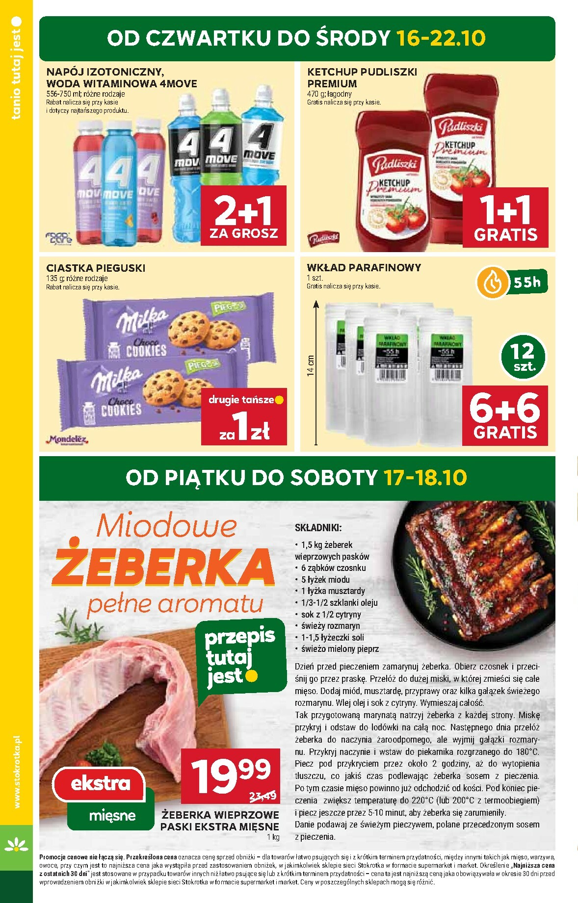 stokrotka - Gazetka Stokrotka - Supermarket - ważna od 16.10. do 22.10. - page: 4 stokrotka - Gazetka Stokrotka - Supermarket - ważna od 16.10. do 22.10. - page: 4