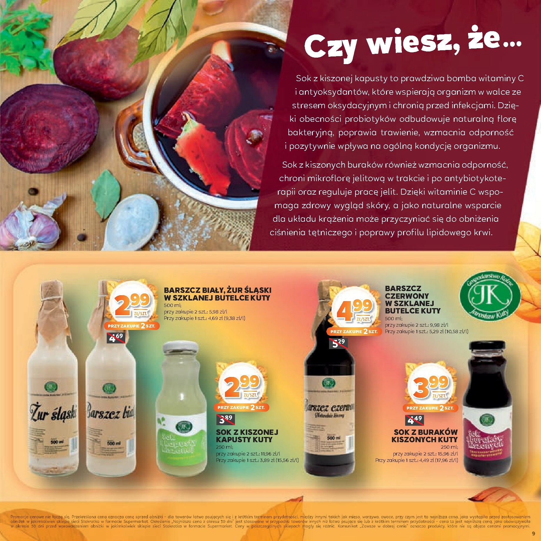 stokrotka - Gazetka Stokrotka - Katalog Jesiennie Inspiracje! - ważna od 16.10. do 29.10. - page: 9 stokrotka - Gazetka Stokrotka - Katalog Jesiennie Inspiracje! - ważna od 16.10. do 29.10. - page: 9