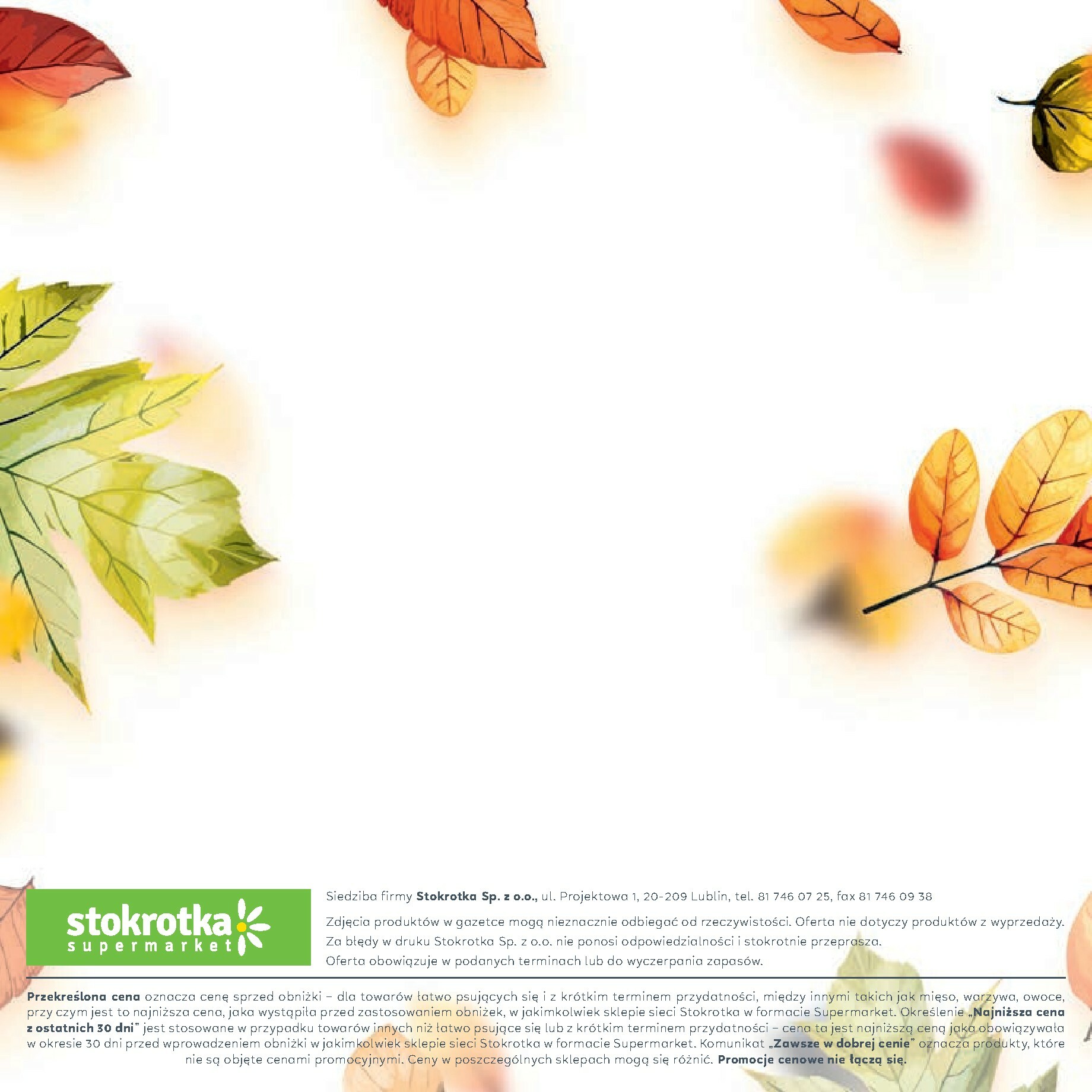 stokrotka - Gazetka Stokrotka - Katalog Jesiennie Inspiracje! - ważna od 16.10. do 29.10. - page: 40 stokrotka - Gazetka Stokrotka - Katalog Jesiennie Inspiracje! - ważna od 16.10. do 29.10. - page: 40