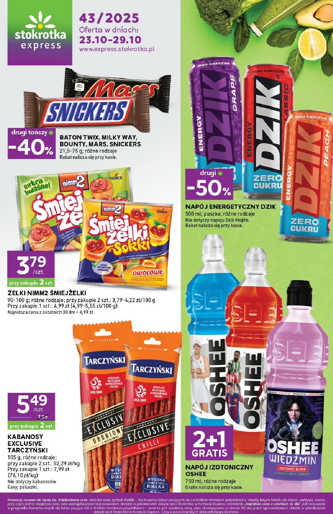 stokrotka - Gazetka Stokrotka - Express - ważna od 23.10. do 29.10.