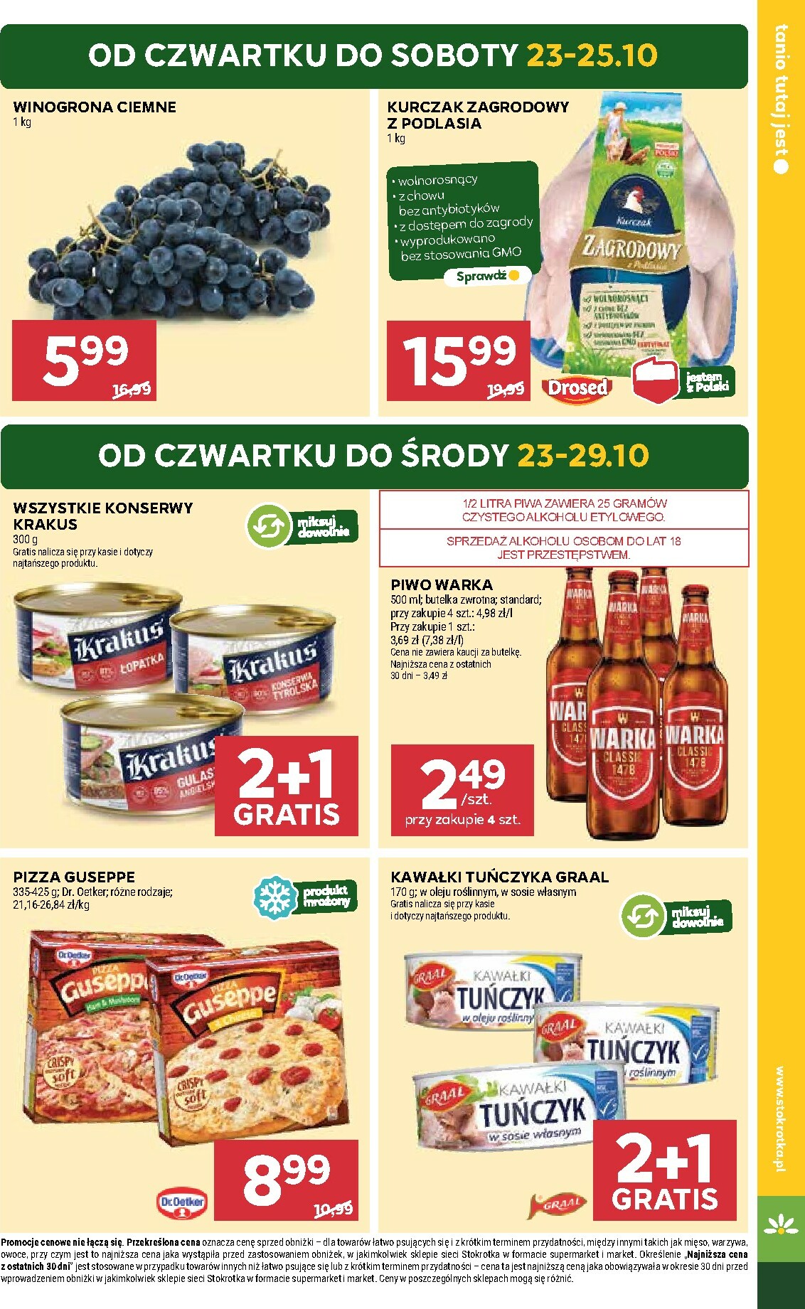 stokrotka - Gazetka Stokrotka - Supermarket - ważna od 23.10. do 29.10. - page: 3