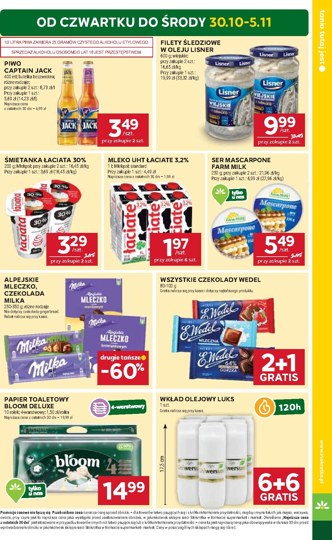 stokrotka - Gazetka Stokrotka - Market - ważna od 30.10. do 05.11. - page: 3
