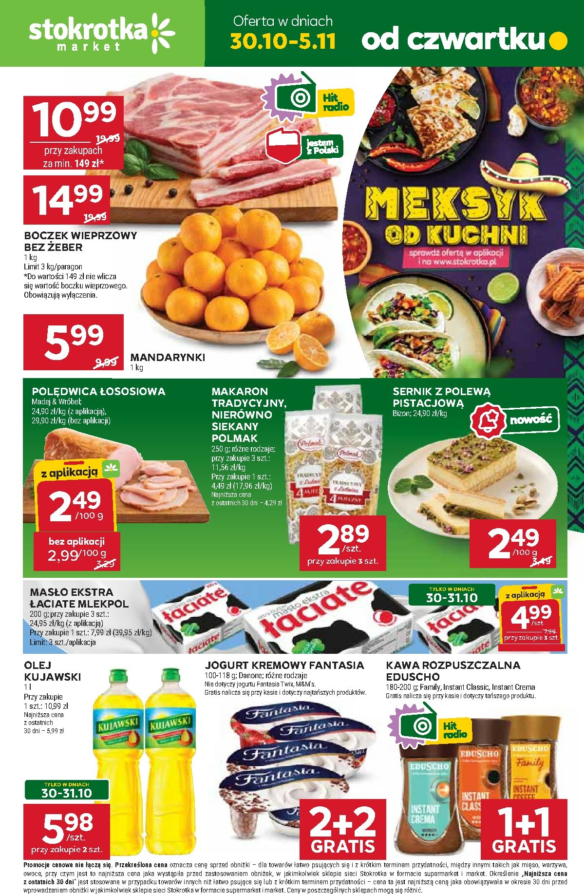 stokrotka - Gazetka Stokrotka - Market - ważna od 30.10. do 05.11.