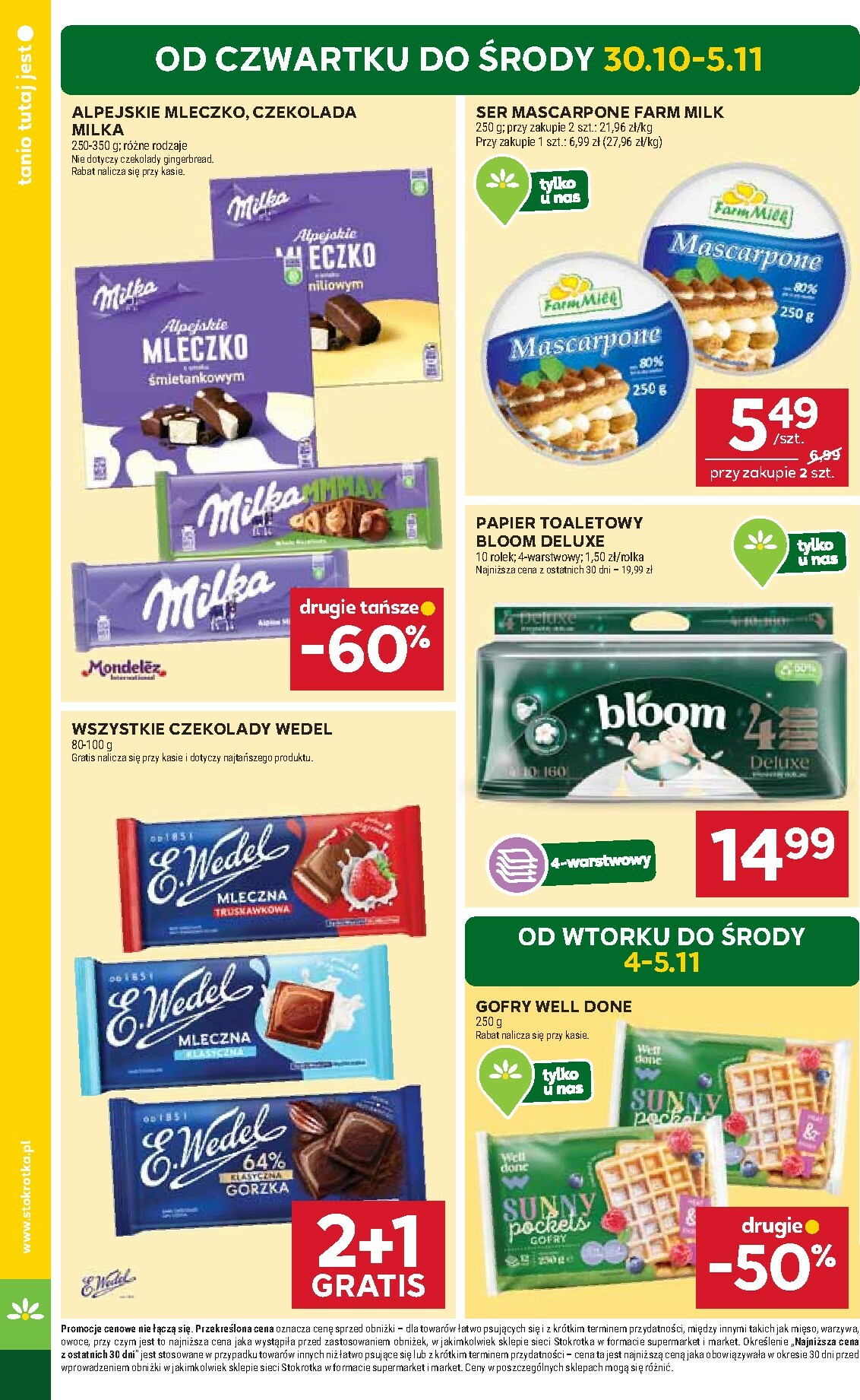 stokrotka - Gazetka Stokrotka - Supermarket - ważna od 30.10. do 05.11. - page: 4 stokrotka - Gazetka Stokrotka - Supermarket - ważna od 30.10. do 05.11. - page: 4