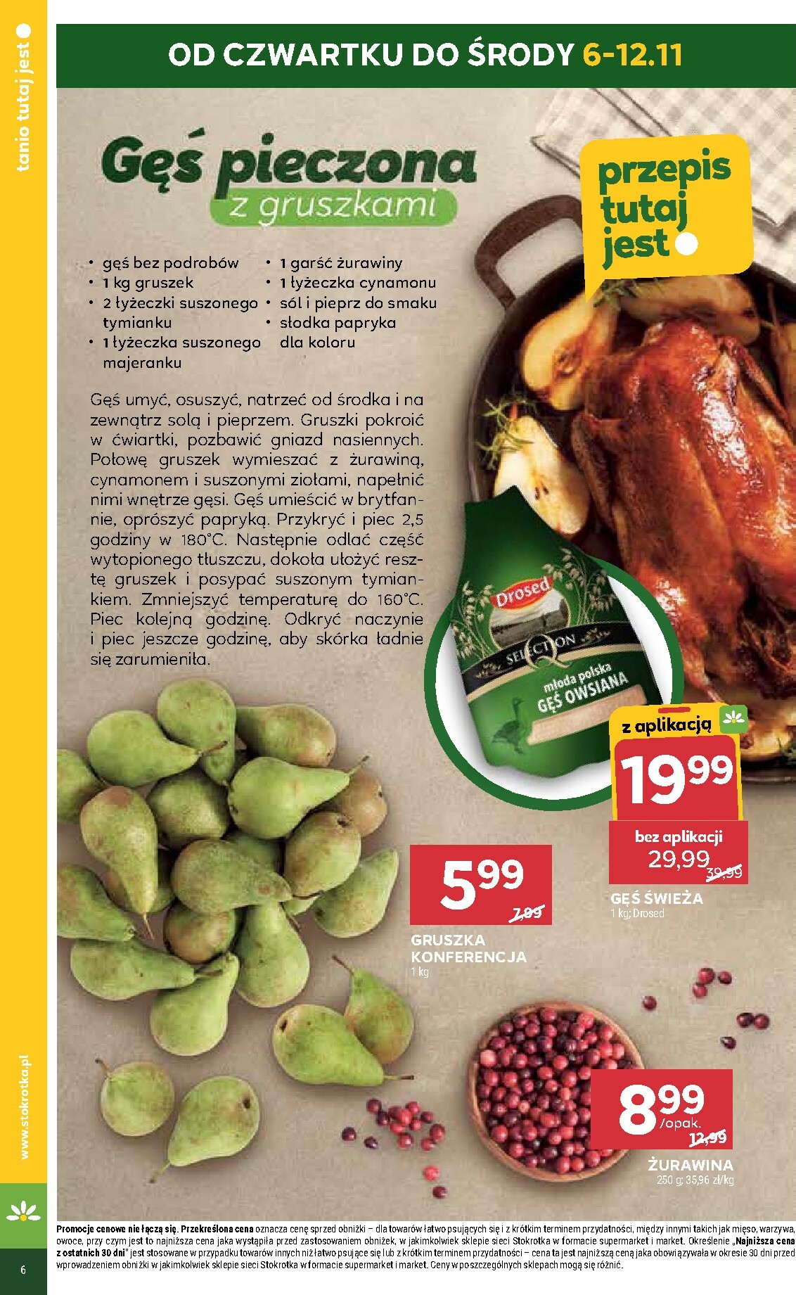 stokrotka - Gazetka Stokrotka - Supermarket - ważna od 06.11. do 12.11. - page: 6