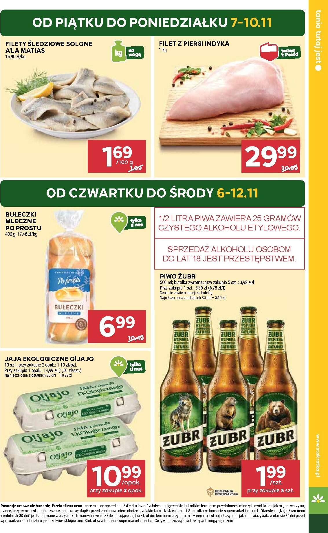 stokrotka - Gazetka Stokrotka - Supermarket - ważna od 06.11. do 12.11. - page: 3