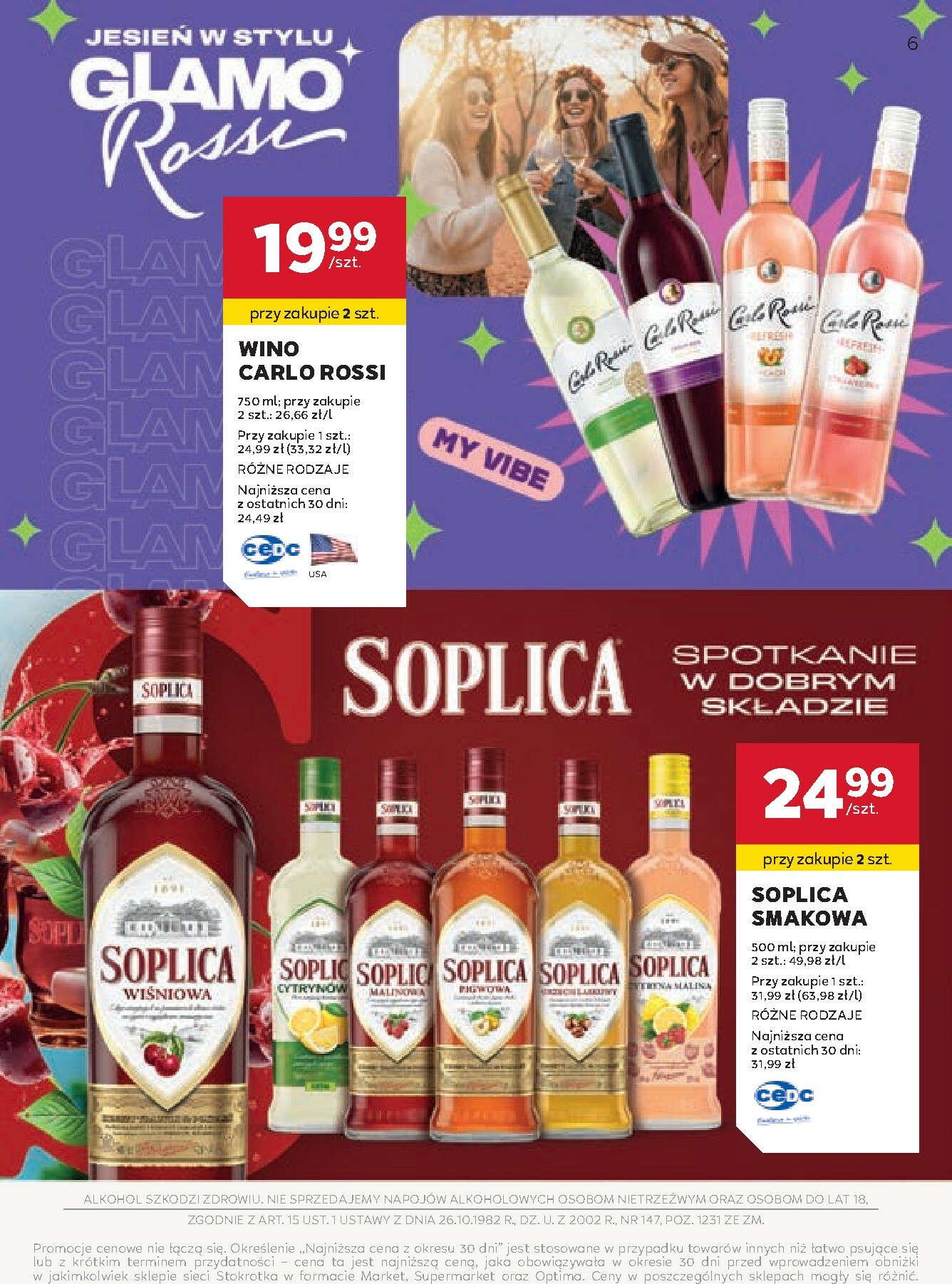 stokrotka - Gazetka Stokrotka - W dobrym smaku! - ważna od 06.11. do 03.12. - page: 6