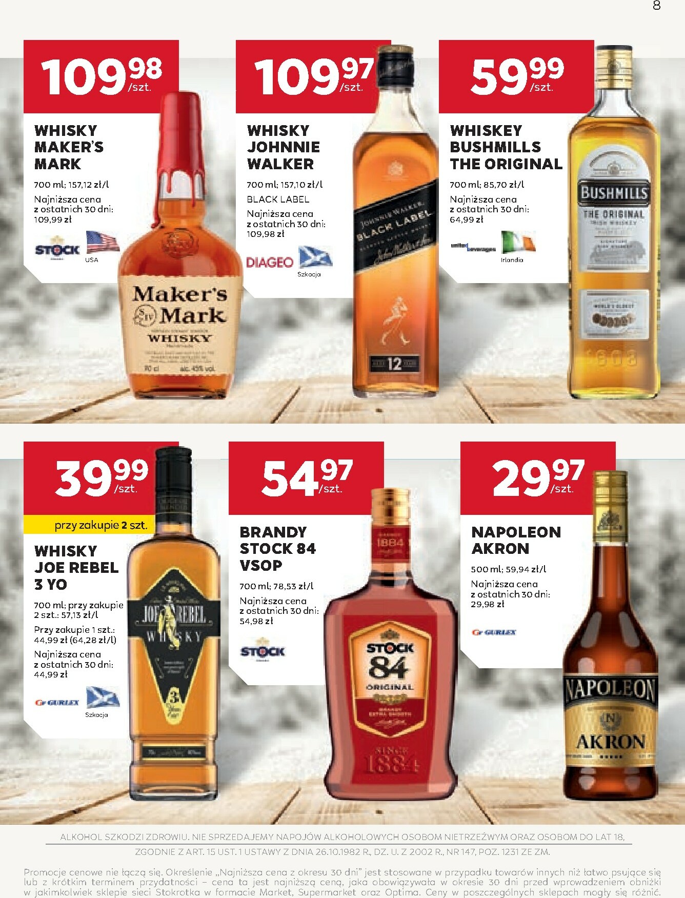 stokrotka - Gazetka Stokrotka - W dobrym smaku! - ważna od 06.11. do 03.12. - page: 8