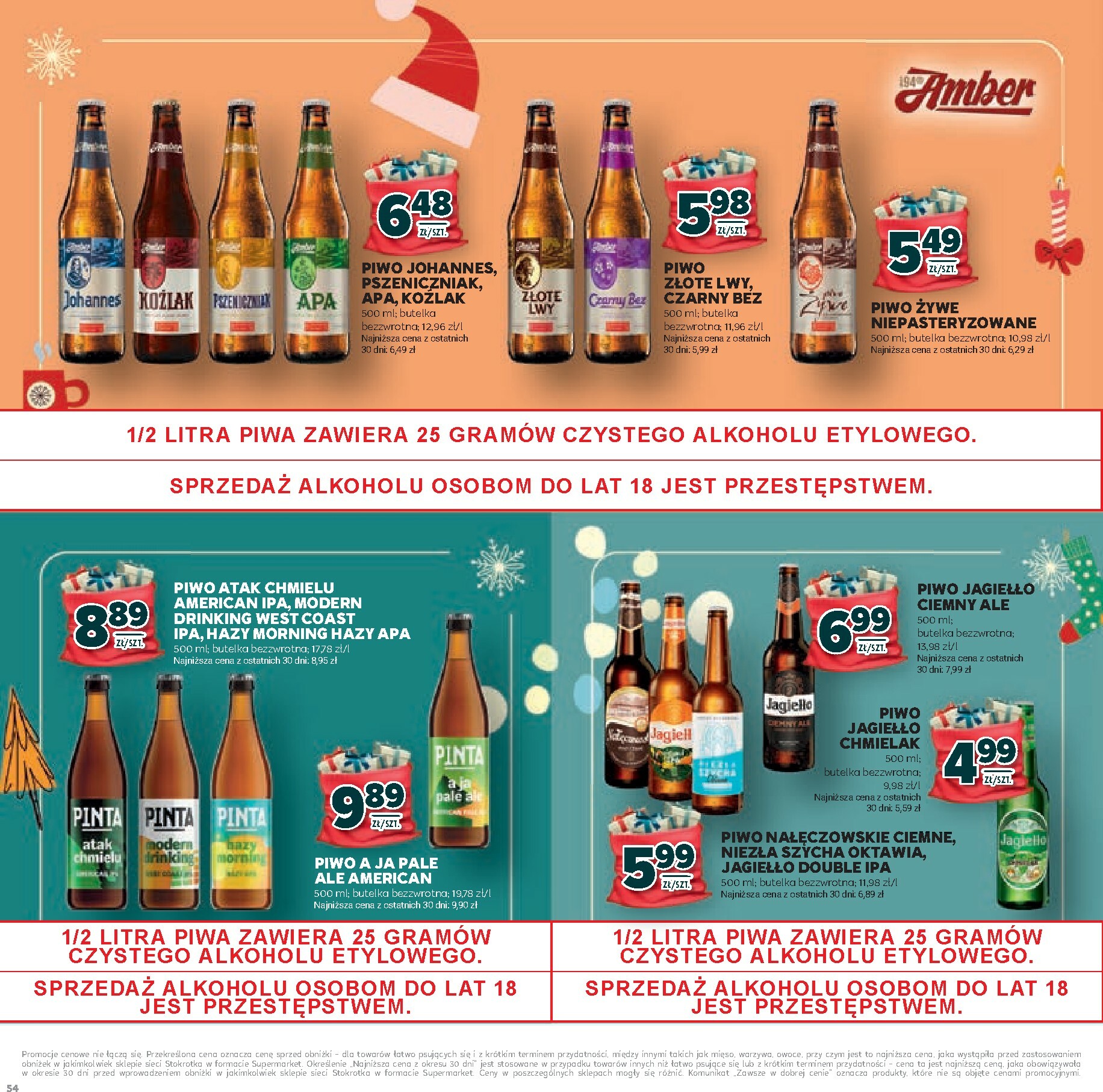 stokrotka - Gazetka Stokrotka - Katalog Mikołajki - ważna od 20.11. do 10.12. - page: 54