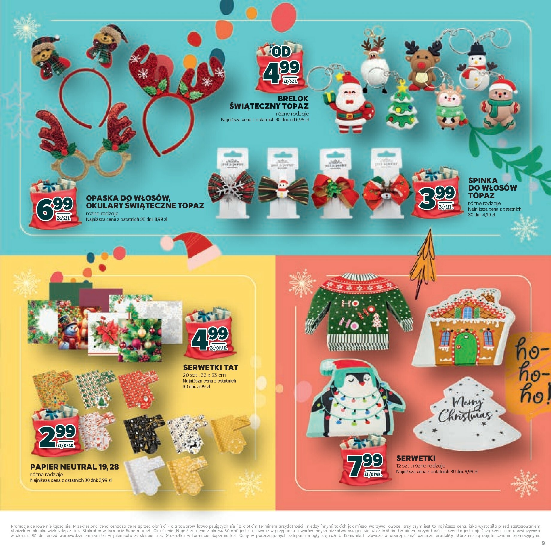 stokrotka - Gazetka Stokrotka - Katalog Mikołajki - ważna od 20.11. do 10.12. - page: 9