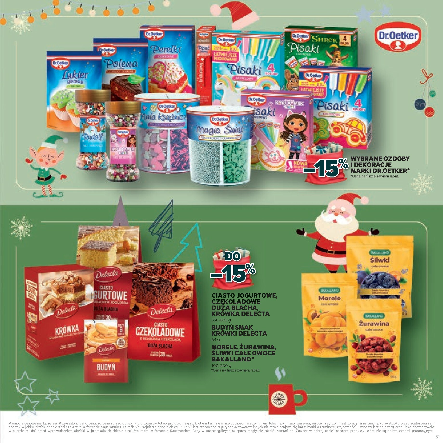 stokrotka - Gazetka Stokrotka - Katalog Mikołajki - ważna od 20.11. do 10.12. - page: 31