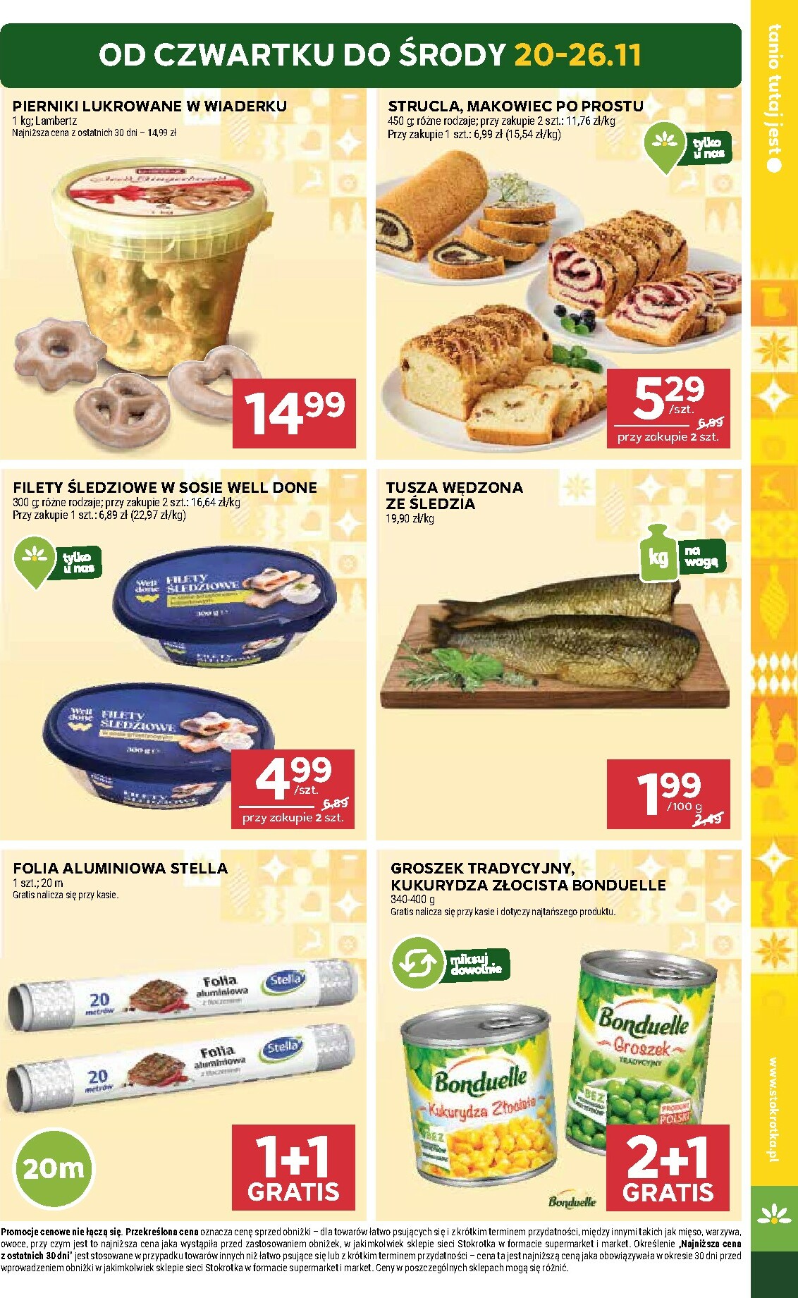 stokrotka - Gazetka Stokrotka - Supermarket - ważna od 20.11. do 26.11. - page: 3