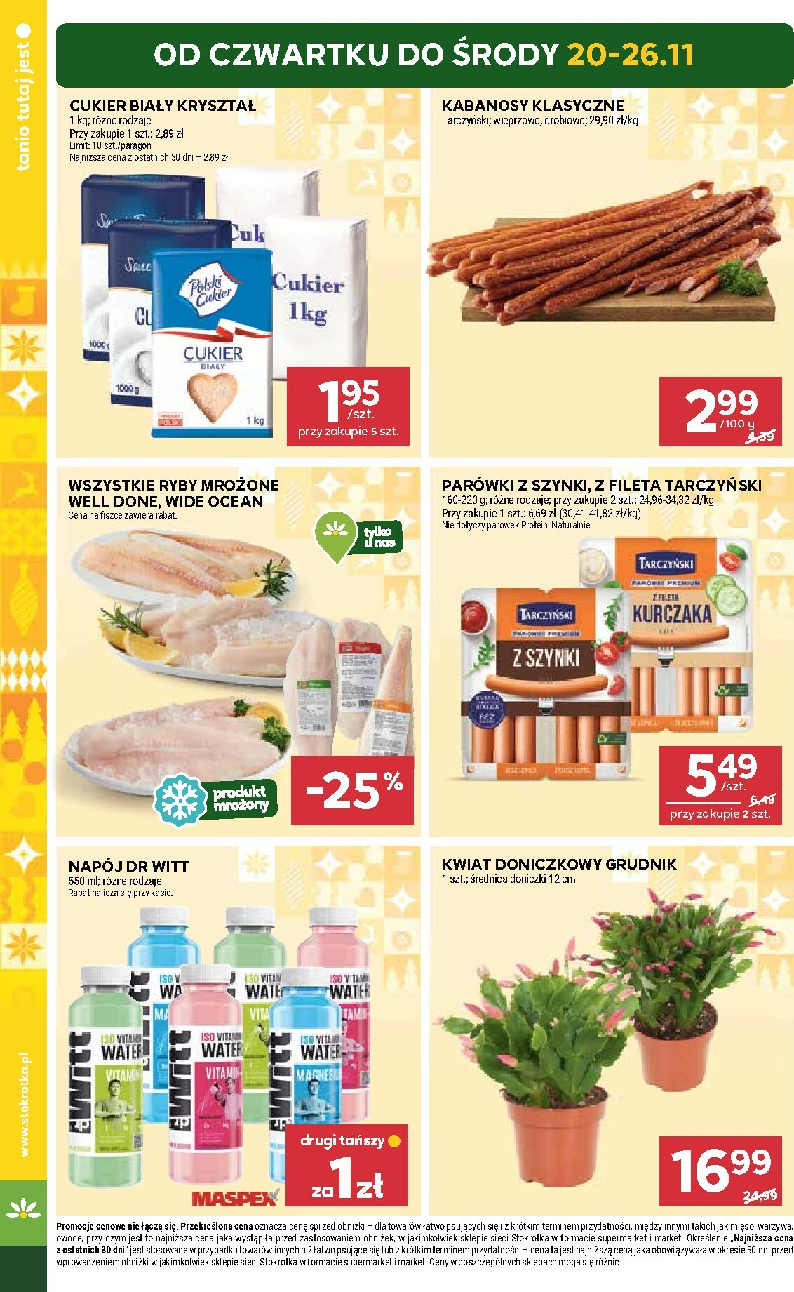 stokrotka - Gazetka Stokrotka - Supermarket - ważna od 20.11. do 26.11. - page: 4