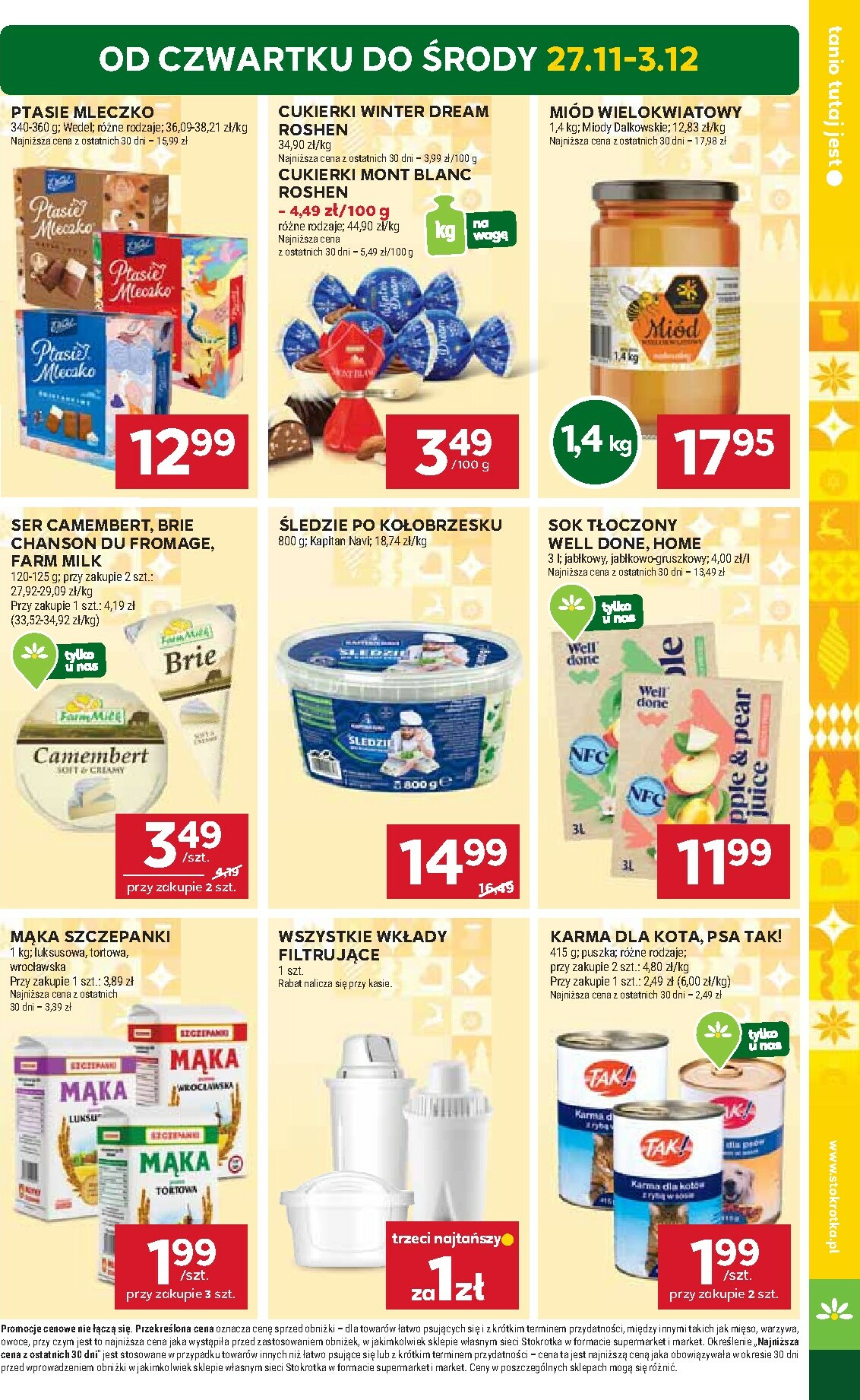 stokrotka - Gazetka Stokrotka - Market - ważna od 27.11. do 03.12. - page: 3