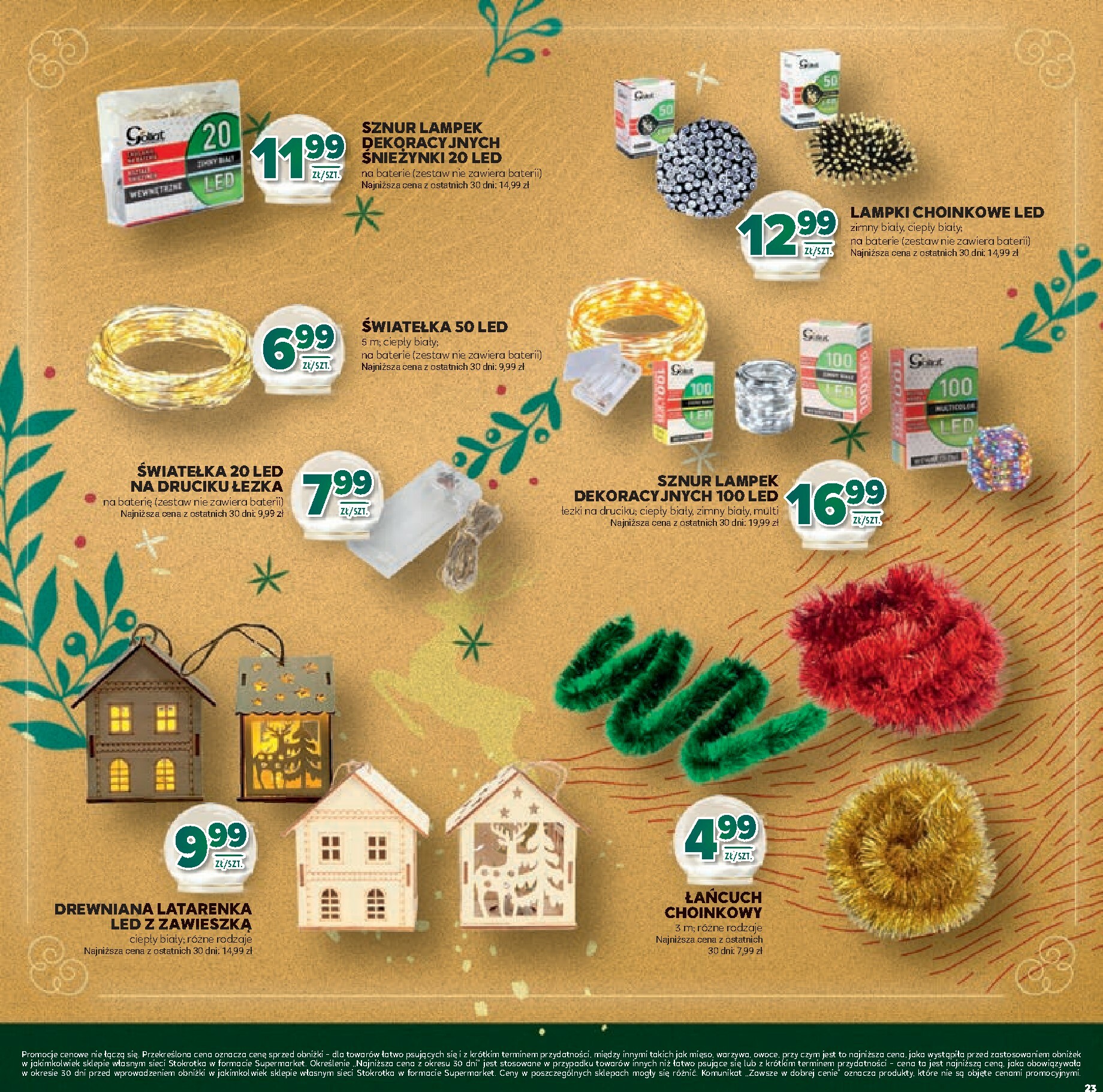 stokrotka - Gazetka Stokrotka - Katalog Boże Narodzenie! - ważna od 11.12. do 29.12. - page: 23