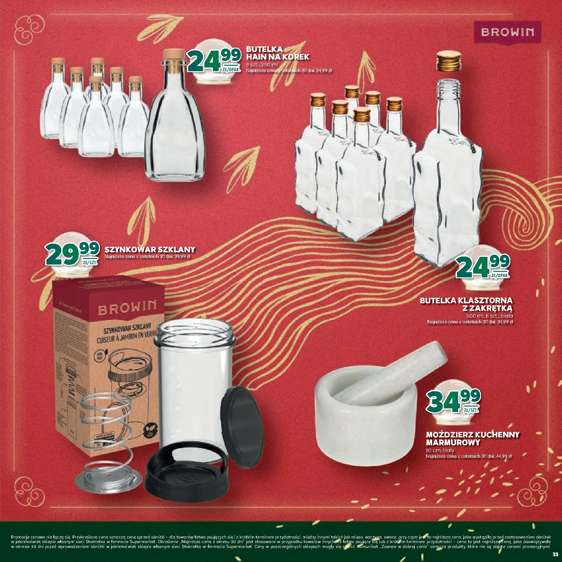 stokrotka - Gazetka Stokrotka - Katalog Boże Narodzenie! - ważna od 11.12. do 29.12. - page: 33