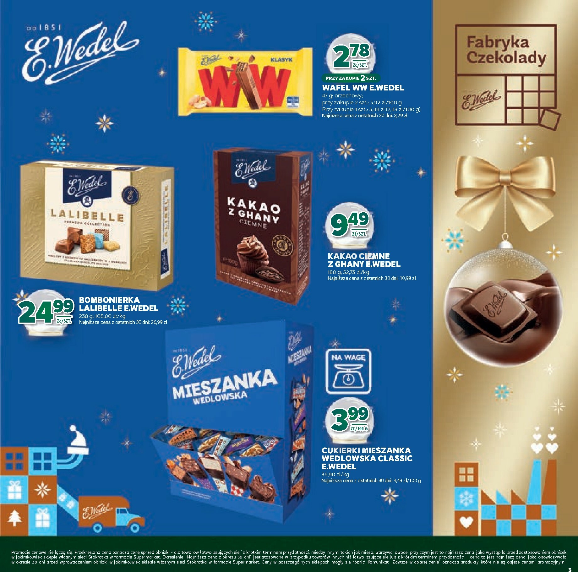 stokrotka - Gazetka Stokrotka - Katalog Boże Narodzenie! - ważna od 11.12. do 29.12. - page: 3