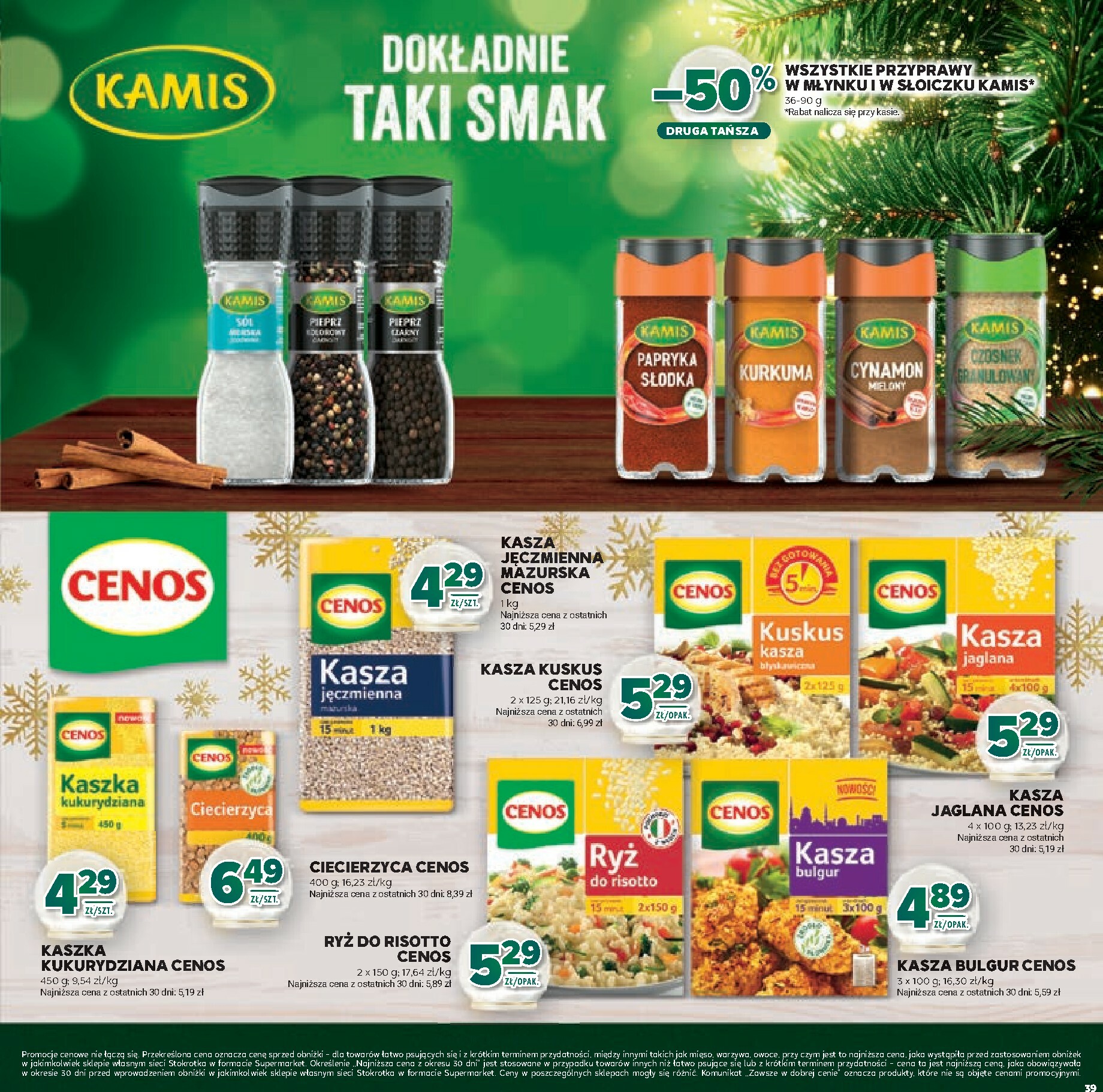 stokrotka - Gazetka Stokrotka - Katalog Boże Narodzenie! - ważna od 11.12. do 29.12. - page: 39