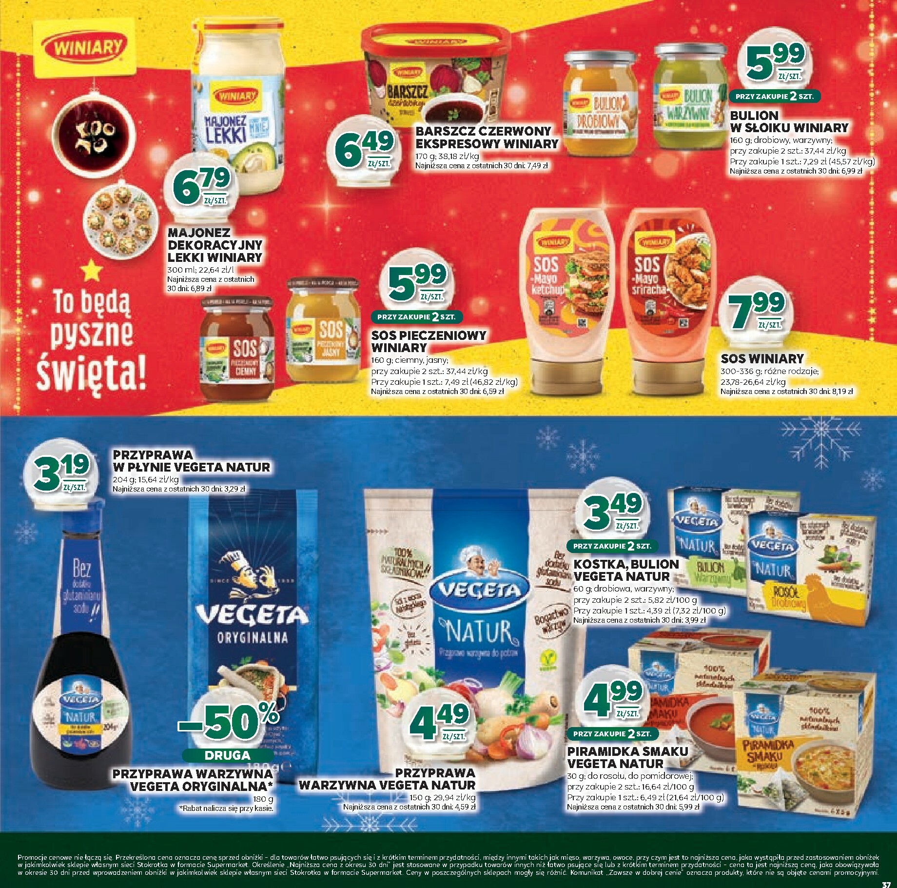 stokrotka - Gazetka Stokrotka - Katalog Boże Narodzenie! - ważna od 11.12. do 29.12. - page: 37