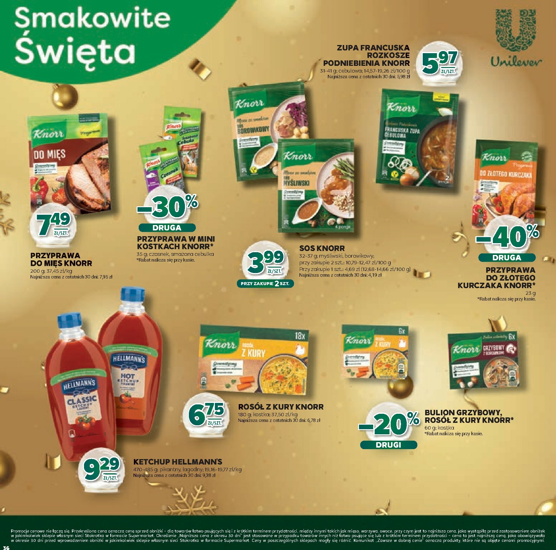 stokrotka - Gazetka Stokrotka - Katalog Boże Narodzenie! - ważna od 11.12. do 29.12. - page: 36