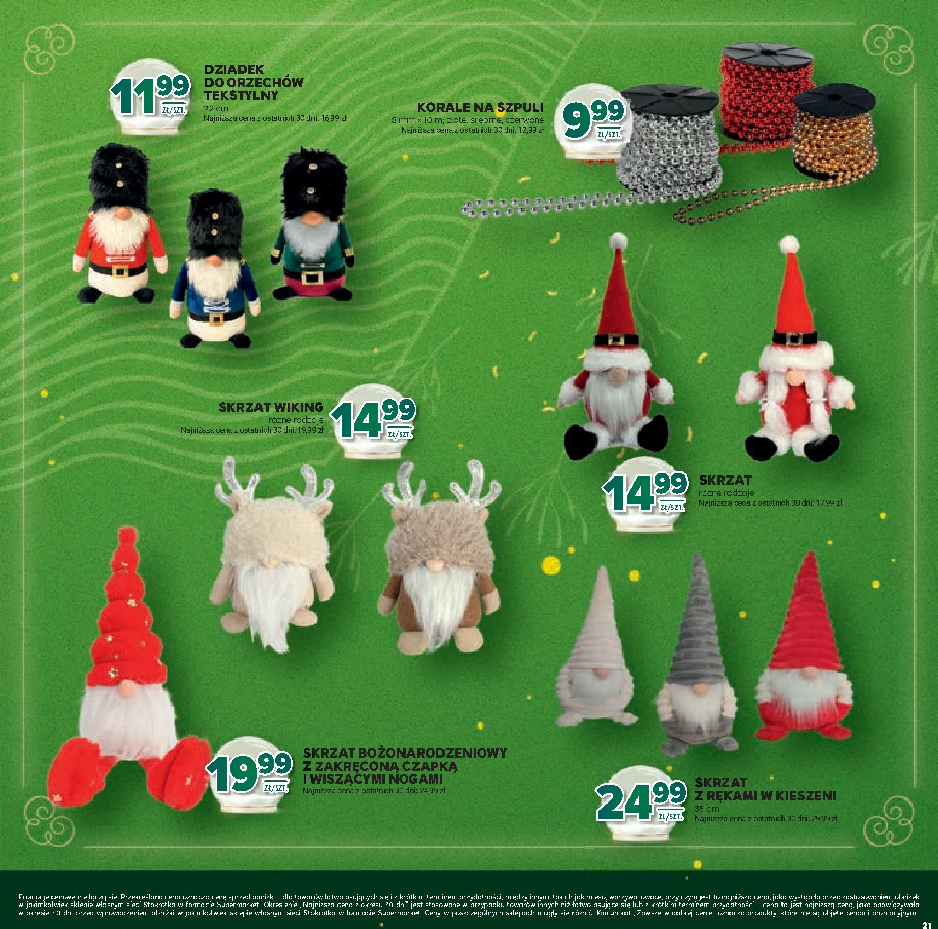 stokrotka - Gazetka Stokrotka - Katalog Boże Narodzenie! - ważna od 11.12. do 29.12. - page: 21