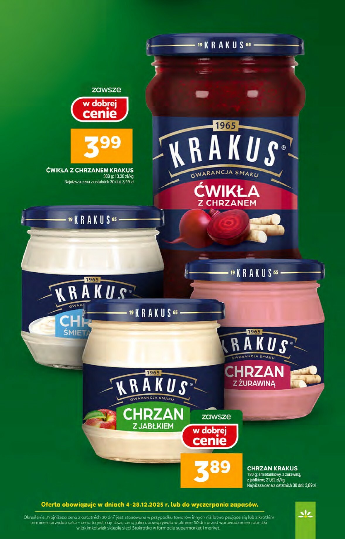 stokrotka - Gazetka Stokrotka - Supermarket - ważna od 18.12. do 21.12. - page: 28