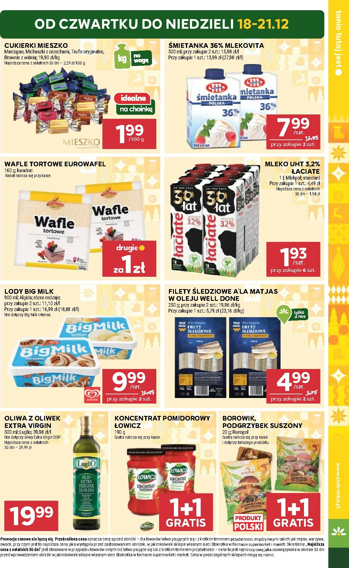 stokrotka - Gazetka Stokrotka - Supermarket - ważna od 18.12. do 21.12. - page: 5