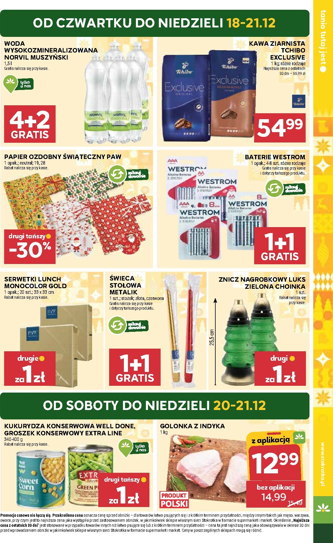 stokrotka - Gazetka Stokrotka - Supermarket - ważna od 18.12. do 21.12. - page: 7