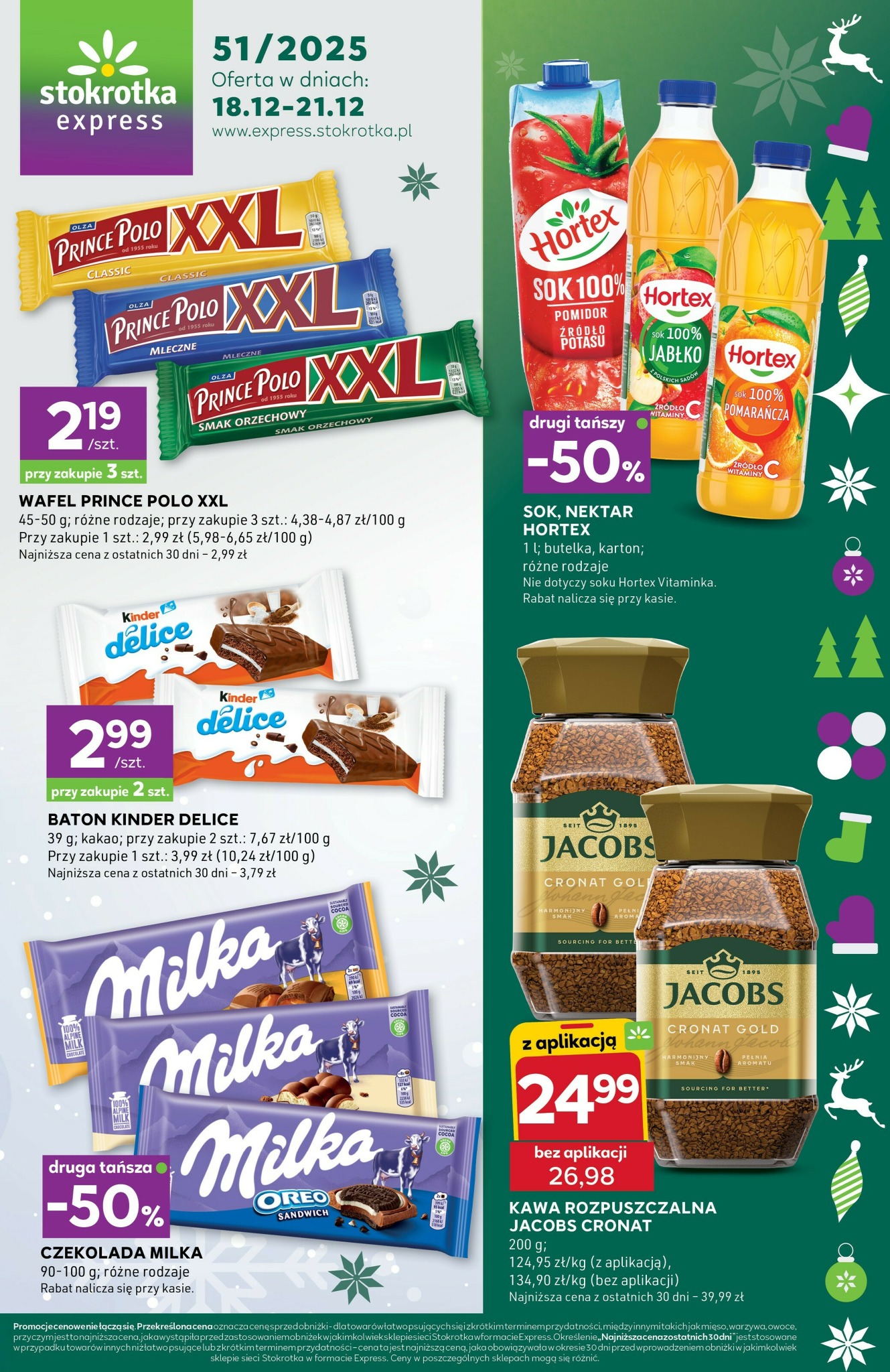 stokrotka - Gazetka Stokrotka - Express - ważna od 18.12. do 21.12.