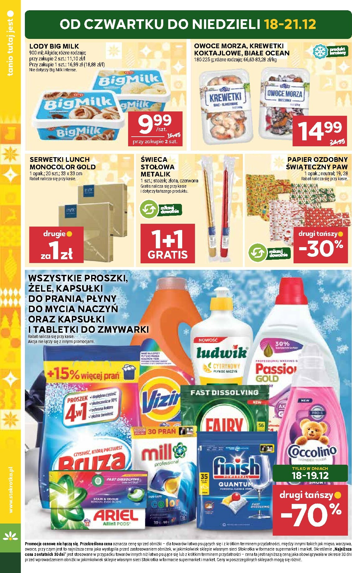 stokrotka - Gazetka Stokrotka - Market - ważna od 18.12. do 21.12. - page: 4