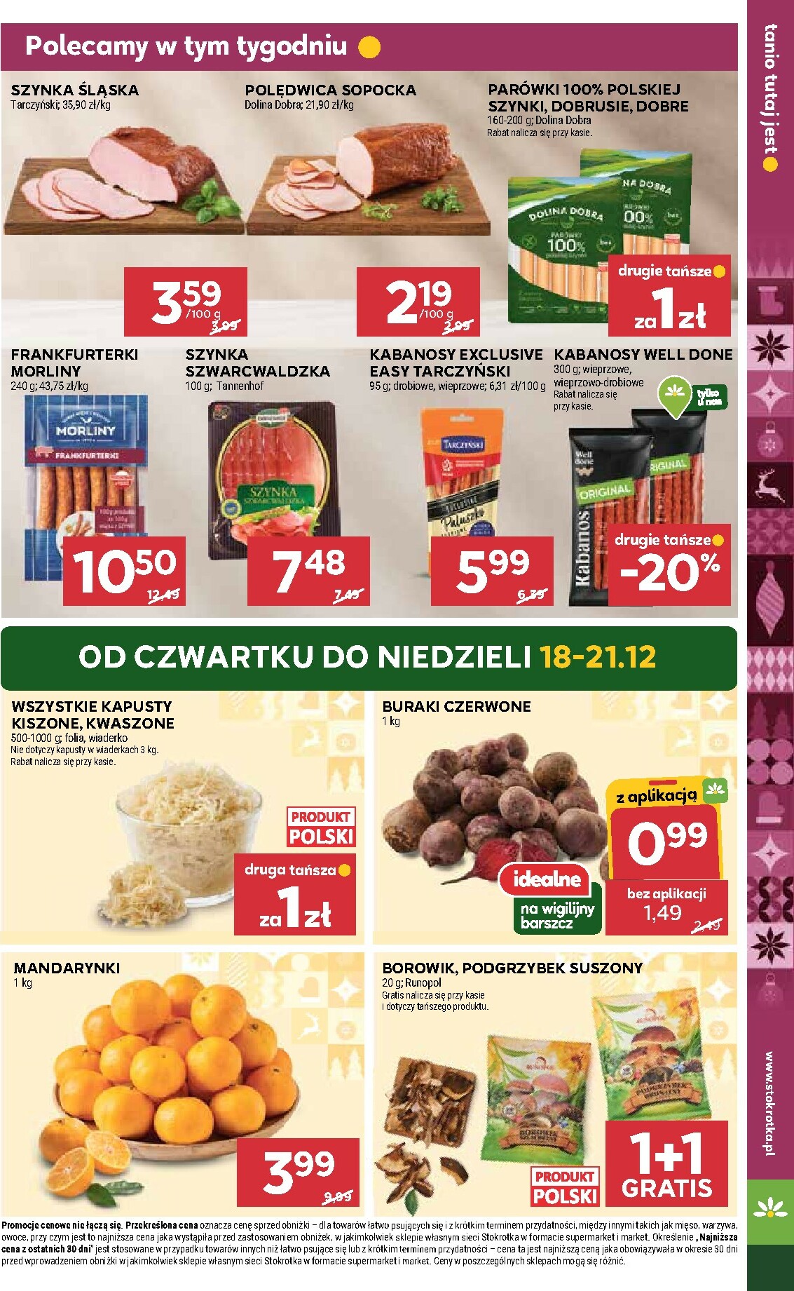 stokrotka - Gazetka Stokrotka - Market - ważna od 18.12. do 21.12. - page: 15