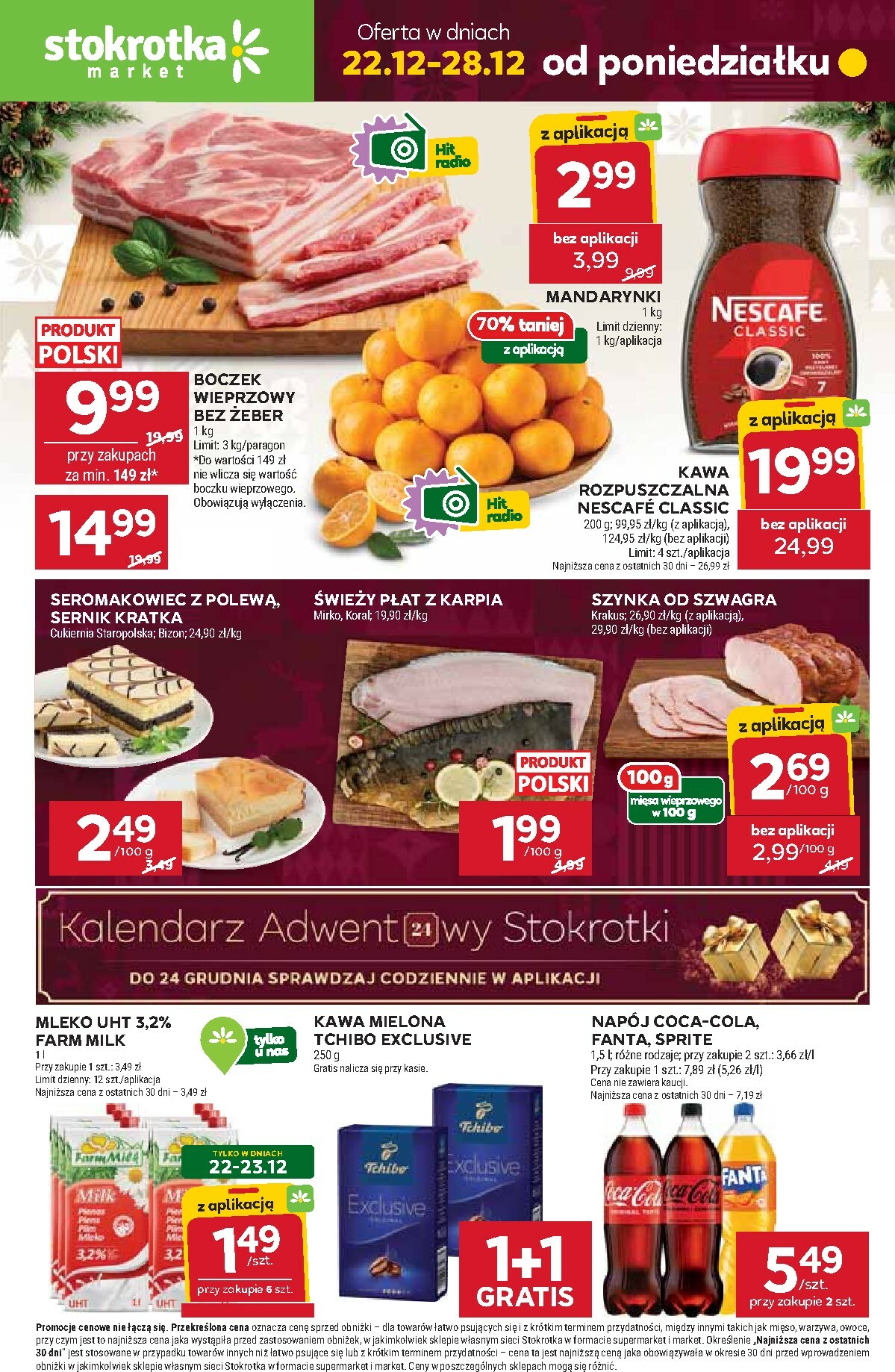 stokrotka - Gazetka Stokrotka - Market - ważna od 22.12. do 28.12.