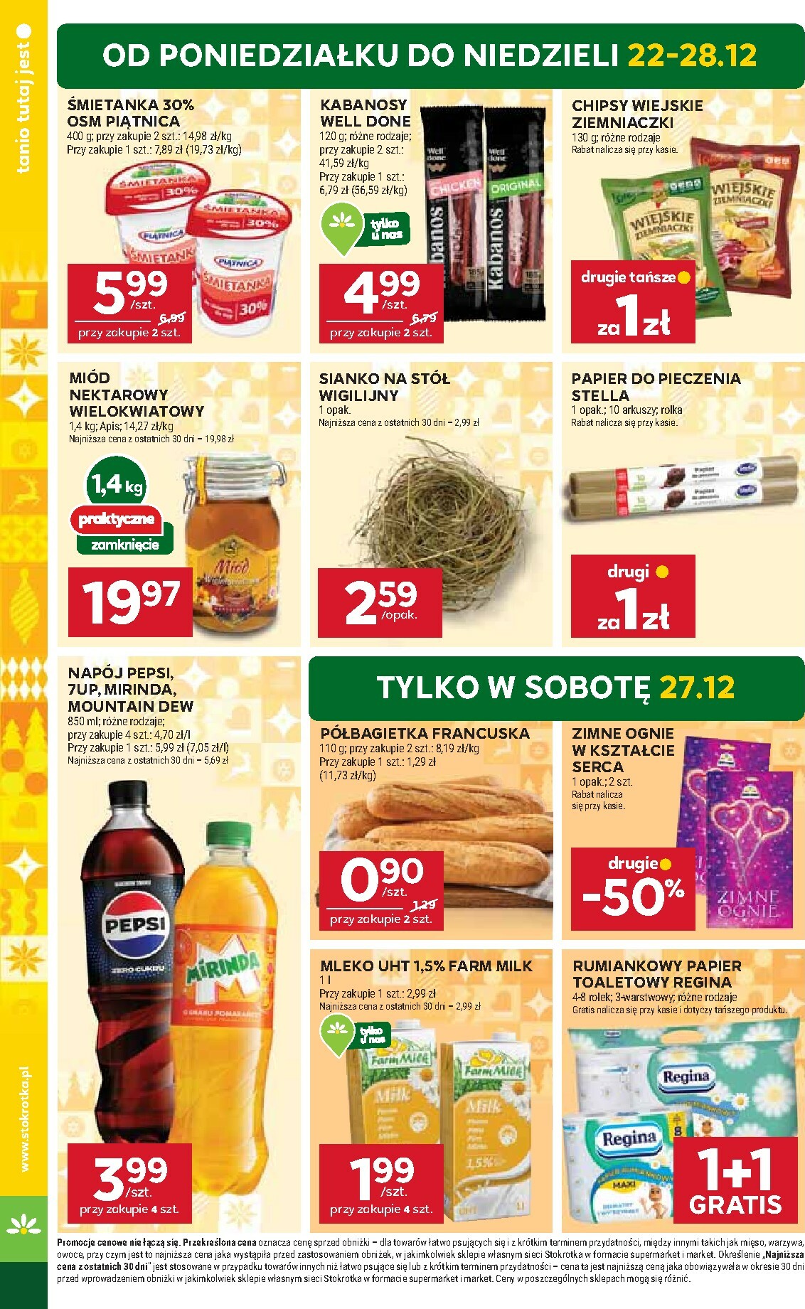 stokrotka - Gazetka Stokrotka - Market - ważna od 22.12. do 28.12. - page: 6