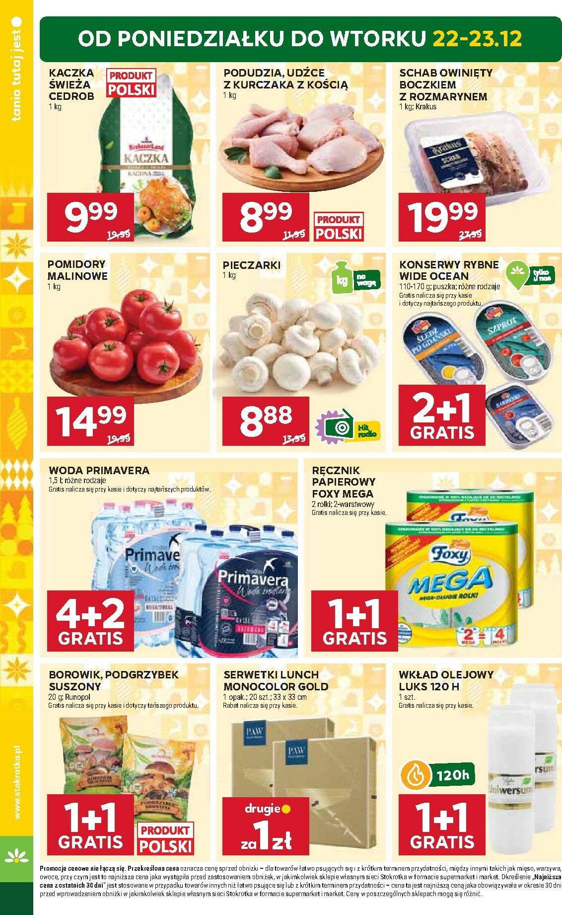 stokrotka - Gazetka Stokrotka - Market - ważna od 22.12. do 28.12. - page: 4