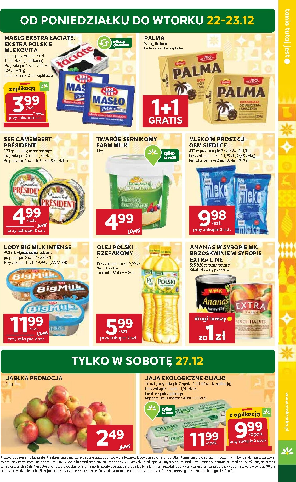 stokrotka - Gazetka Stokrotka - Market - ważna od 22.12. do 28.12. - page: 5