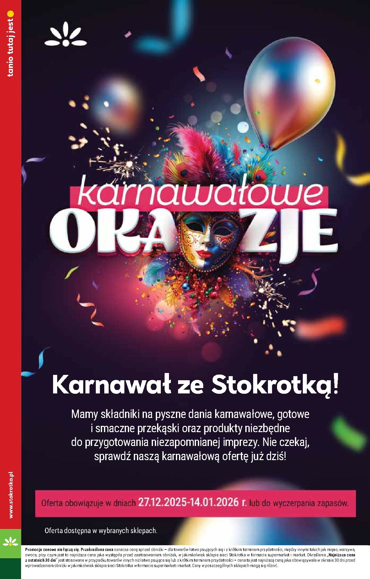 stokrotka - Gazetka Stokrotka - Market - ważna od 22.12. do 28.12. - page: 20