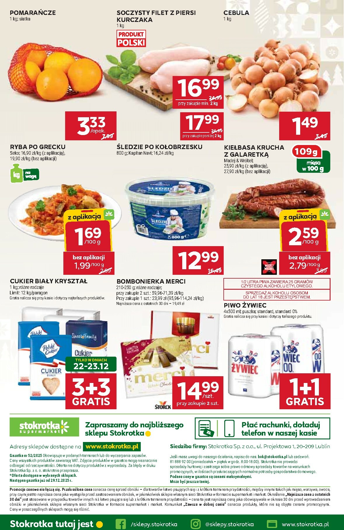 stokrotka - Gazetka Stokrotka - Supermarket - ważna od 22.12. do 28.12. - page: 43