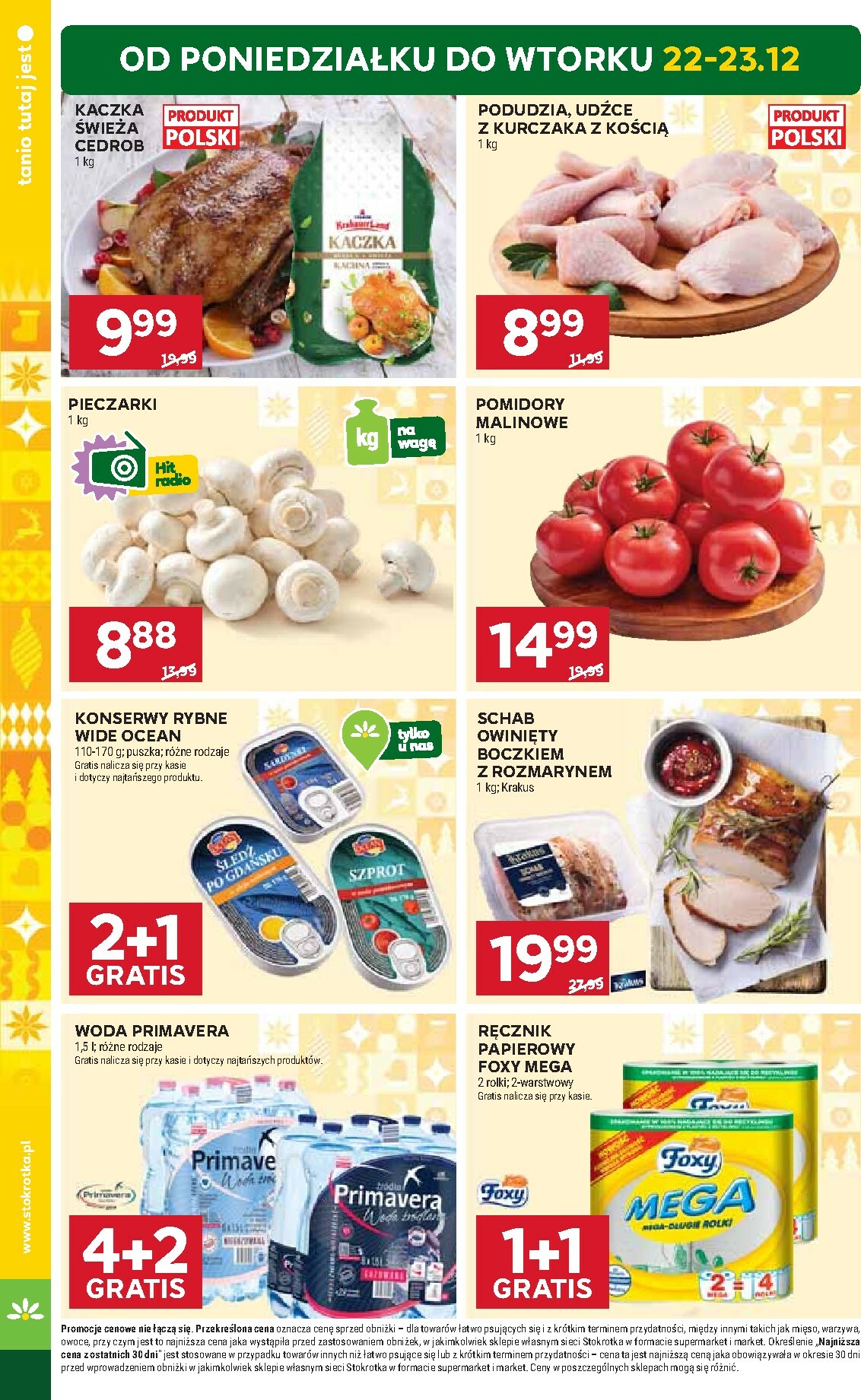 stokrotka - Gazetka Stokrotka - Supermarket - ważna od 22.12. do 28.12. - page: 4
