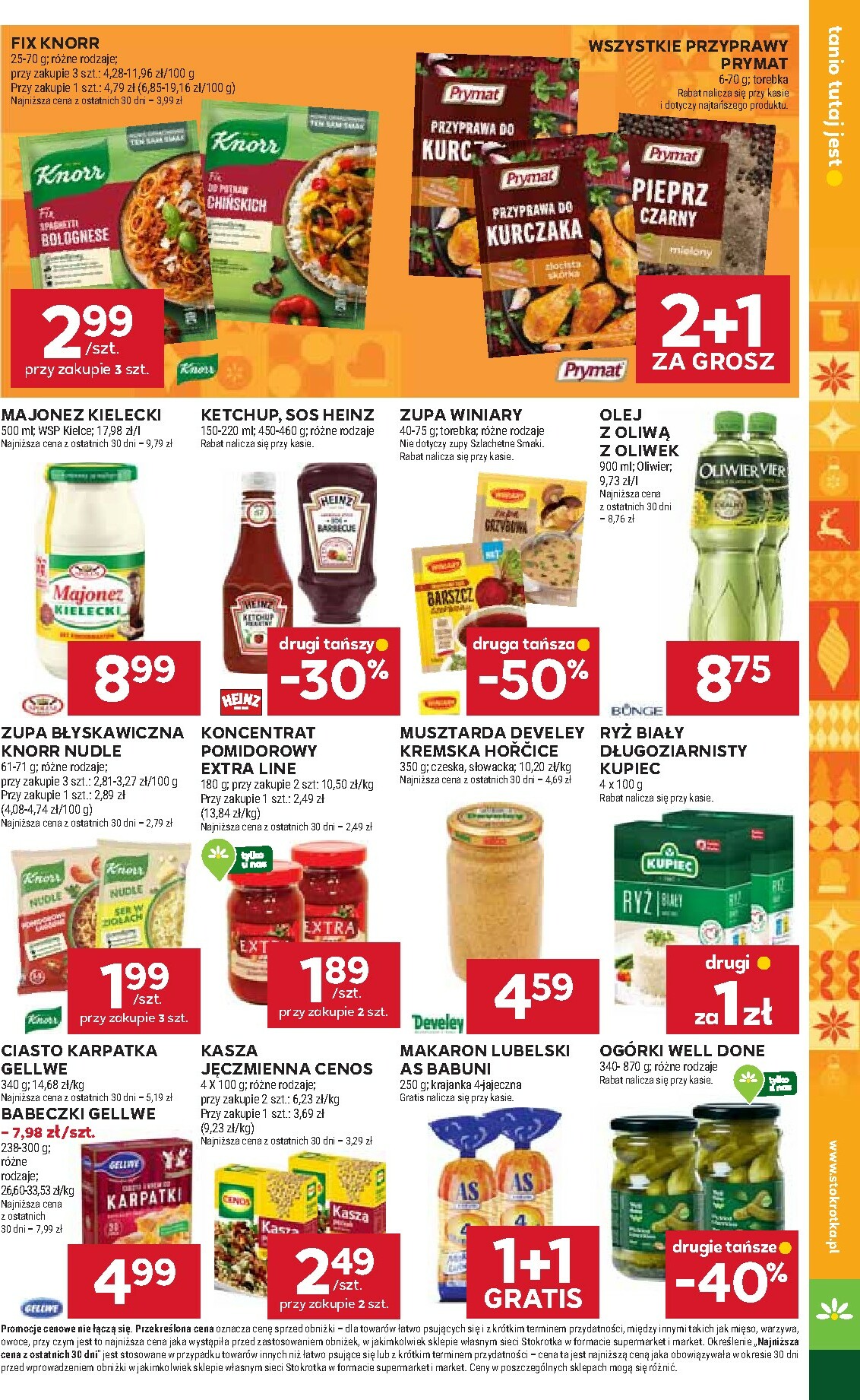 stokrotka - Gazetka Stokrotka - Supermarket - ważna od 22.12. do 28.12. - page: 21