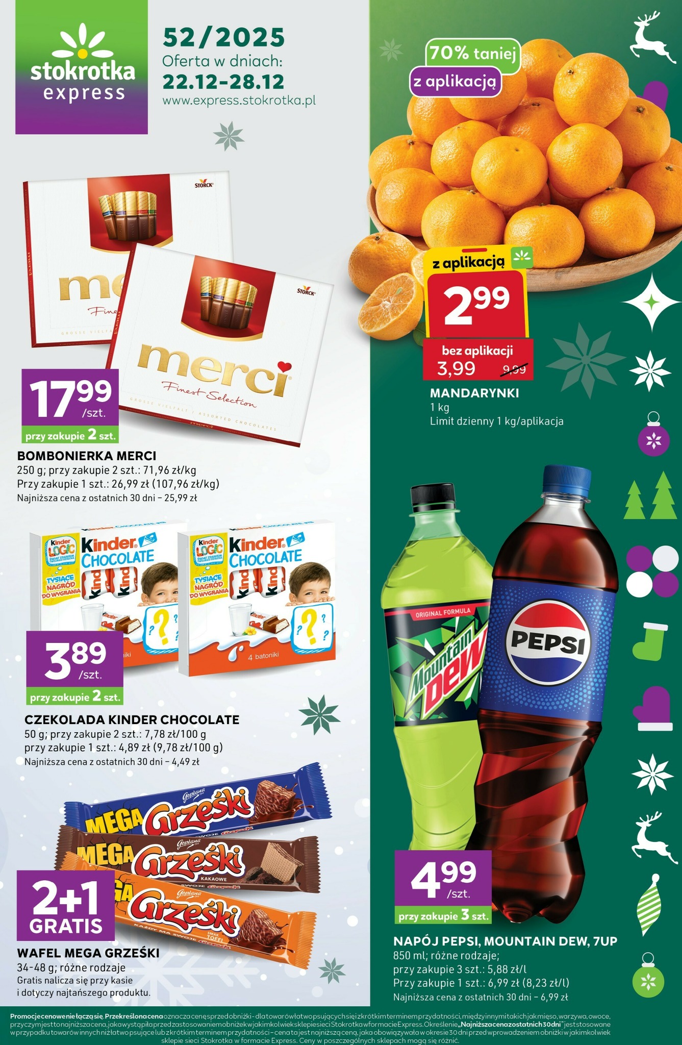 stokrotka - Gazetka Stokrotka - Express - ważna od 22.12. do 28.12.