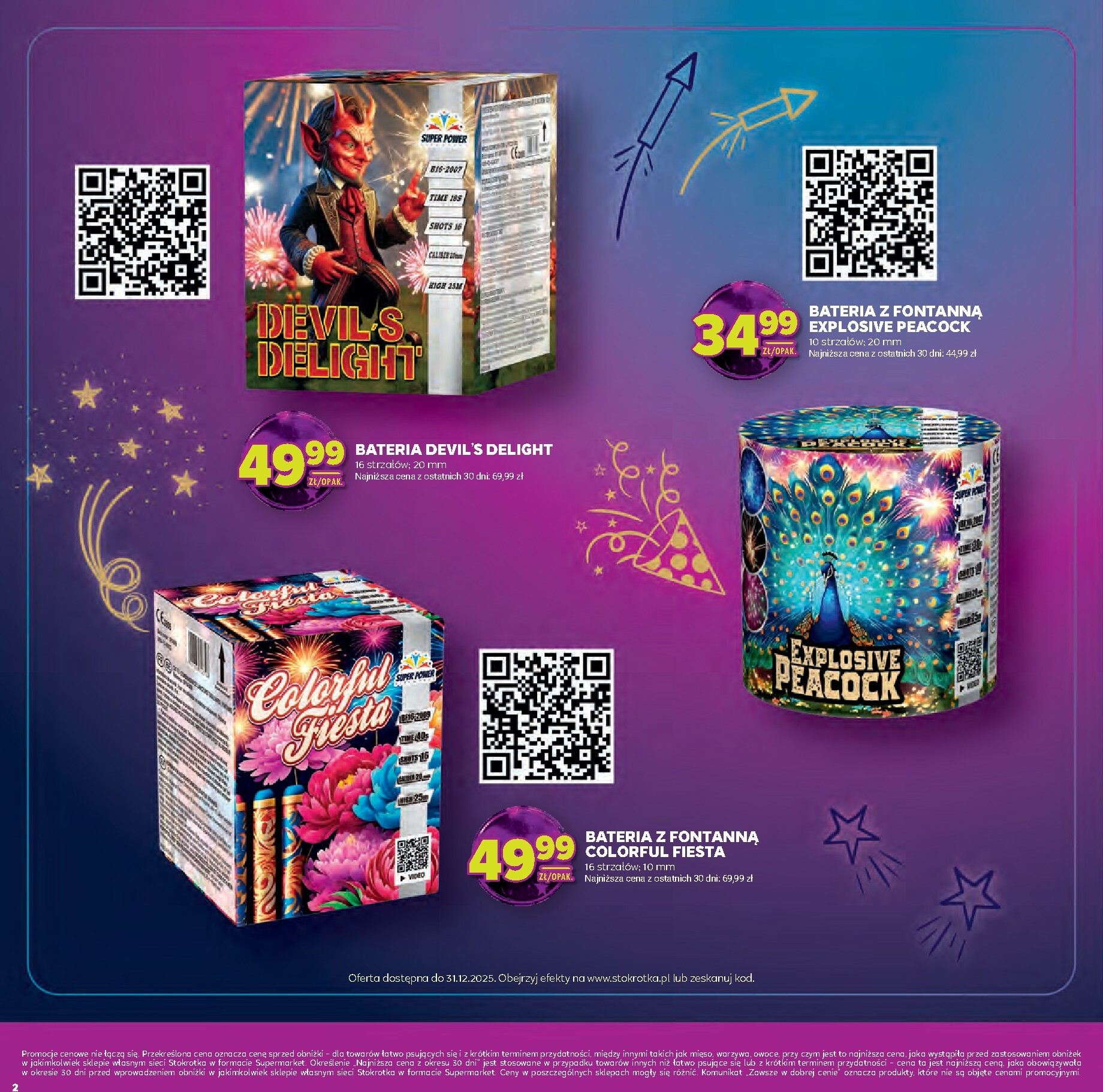 stokrotka - Gazetka Stokrotka - Katalog Sylwester - ważna od 30.12. do 14.01. - page: 2