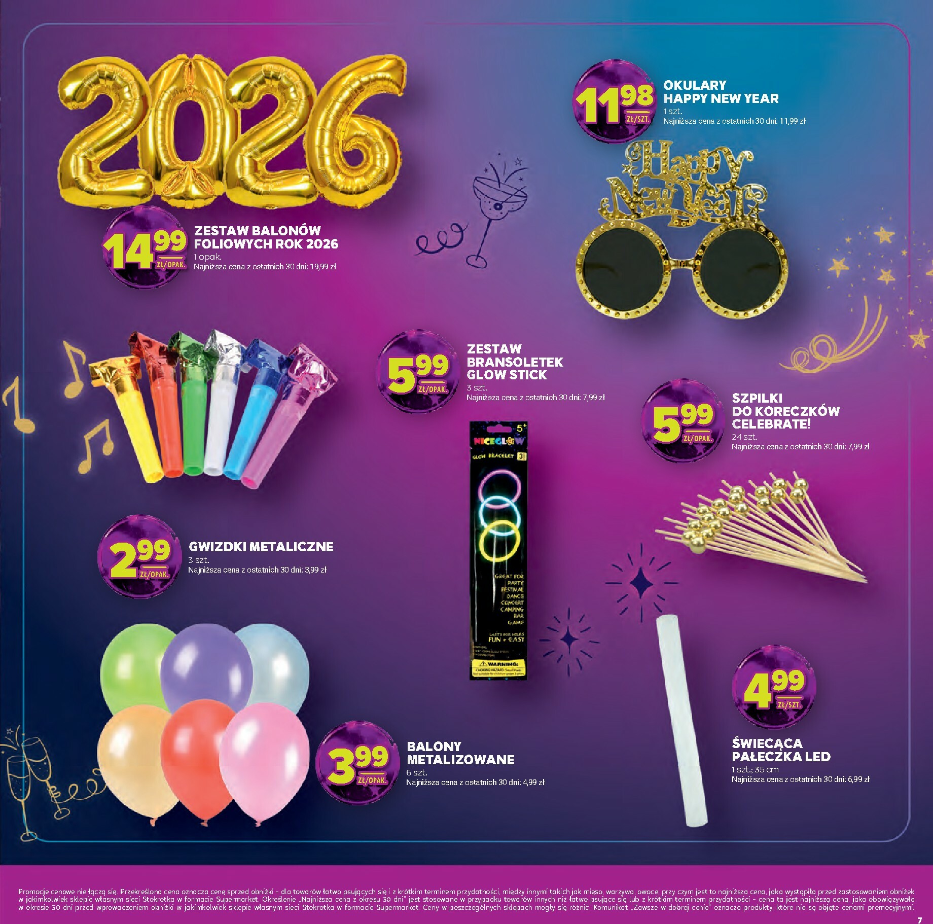 stokrotka - Gazetka Stokrotka - Katalog Sylwester - ważna od 30.12. do 14.01. - page: 7