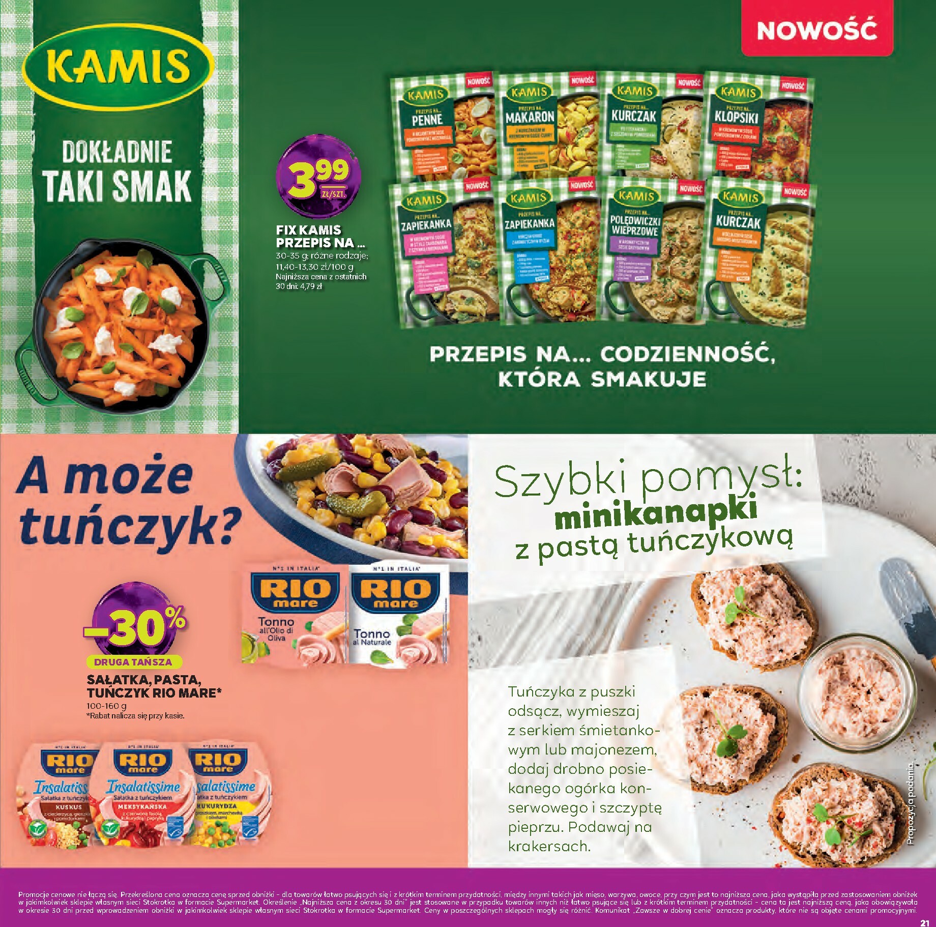 stokrotka - Gazetka Stokrotka - Katalog Sylwester - ważna od 30.12. do 14.01. - page: 21